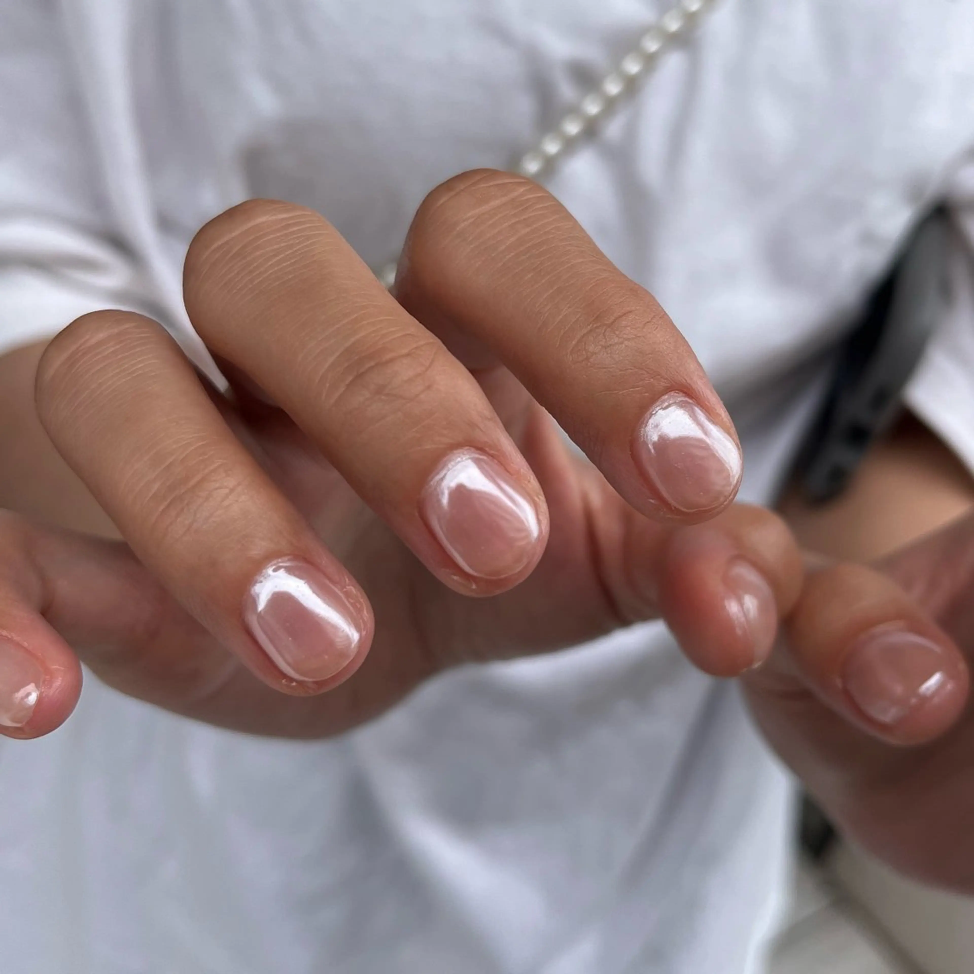 ネイル オーロラネイル 𝗿𝗶𝗰𝗼 ˎˊ˗のネイルデザイン