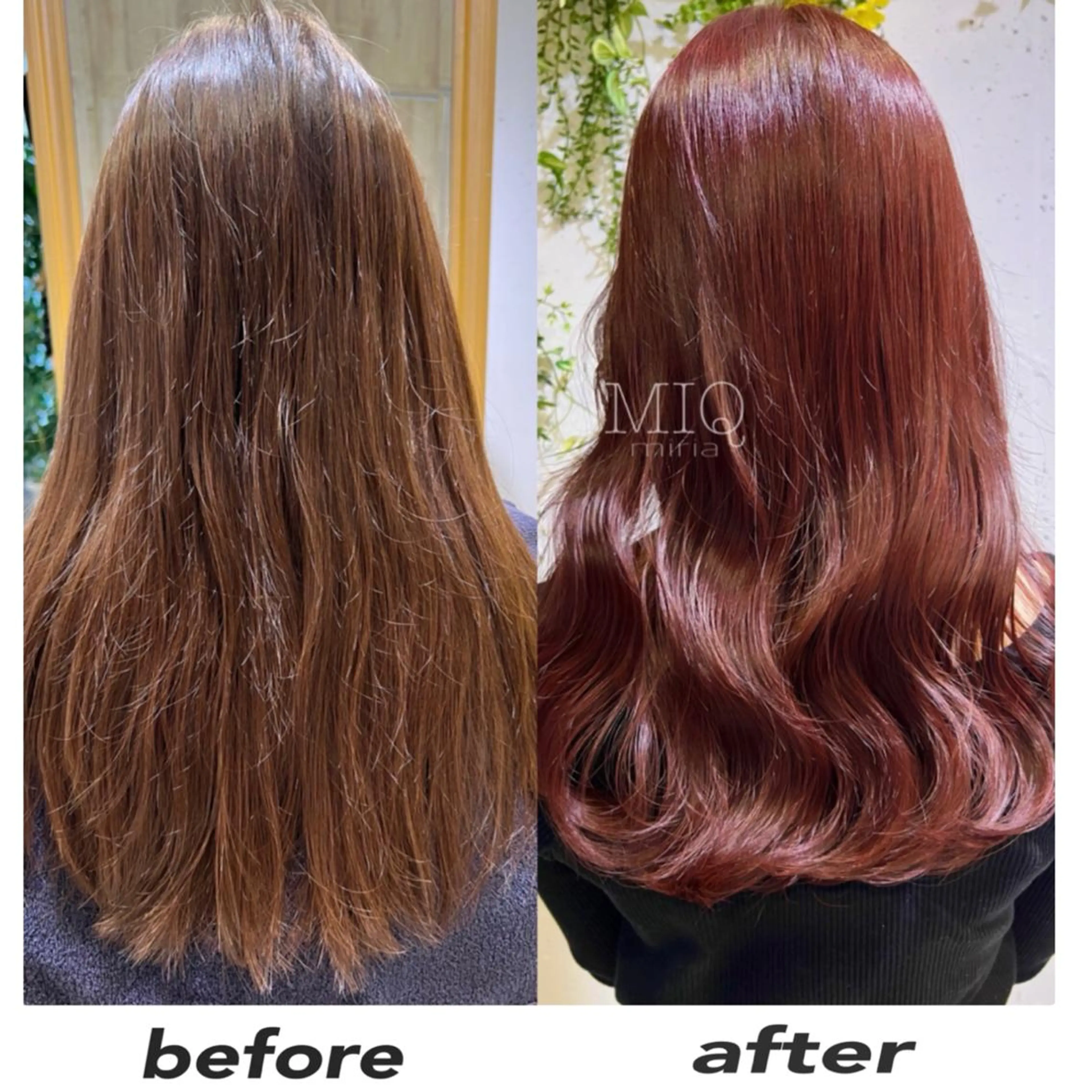 ロング カラー ブリーチ ブリーチなしカラー 韓国風ヘア カット ヘアカラー トリートメント 韓・中華美女ヘア 🇰🇷×🇨🇳のヘアスタイル