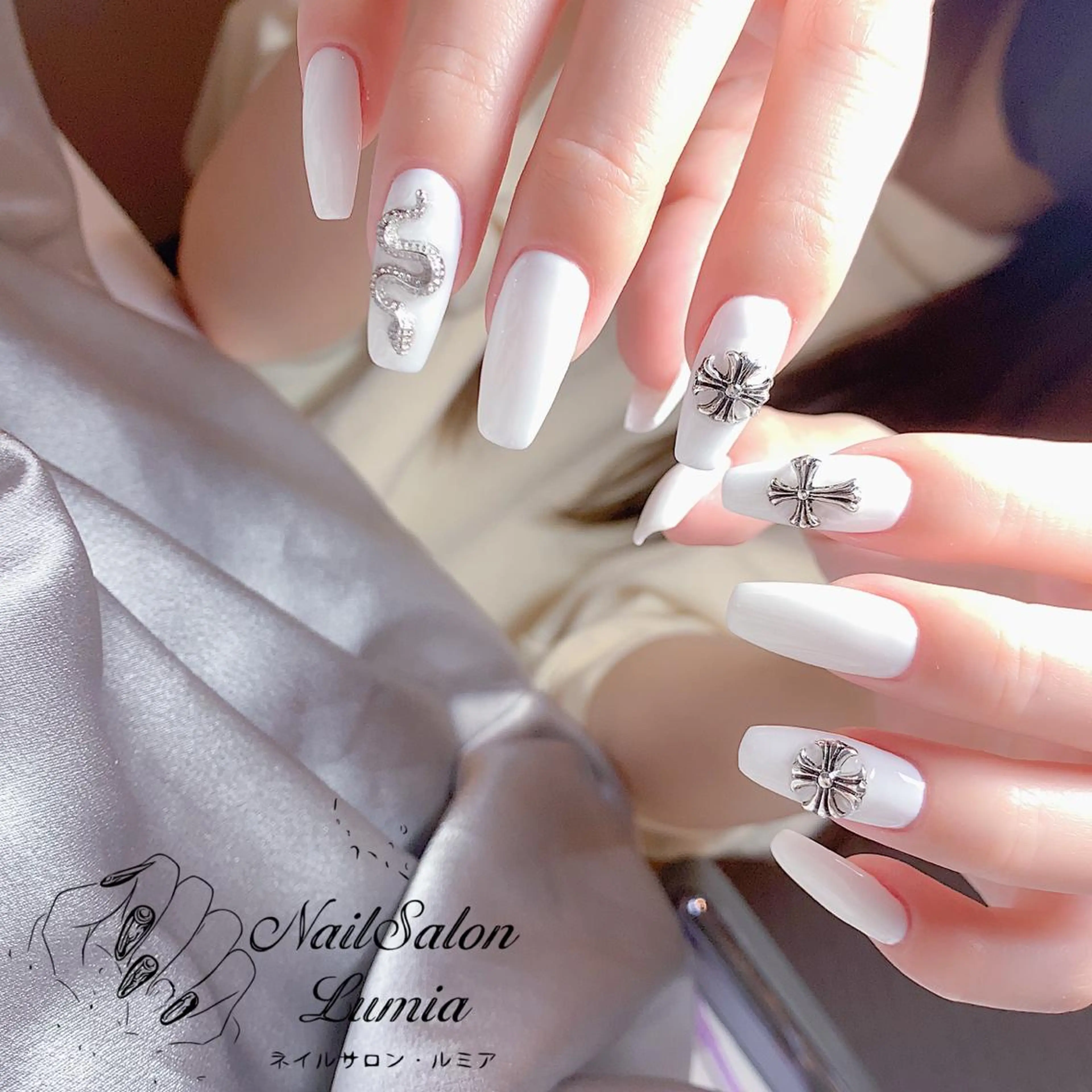 ネイル ハンドネイル ネイルサロン ルミア Lumia 店長のネイルデザイン