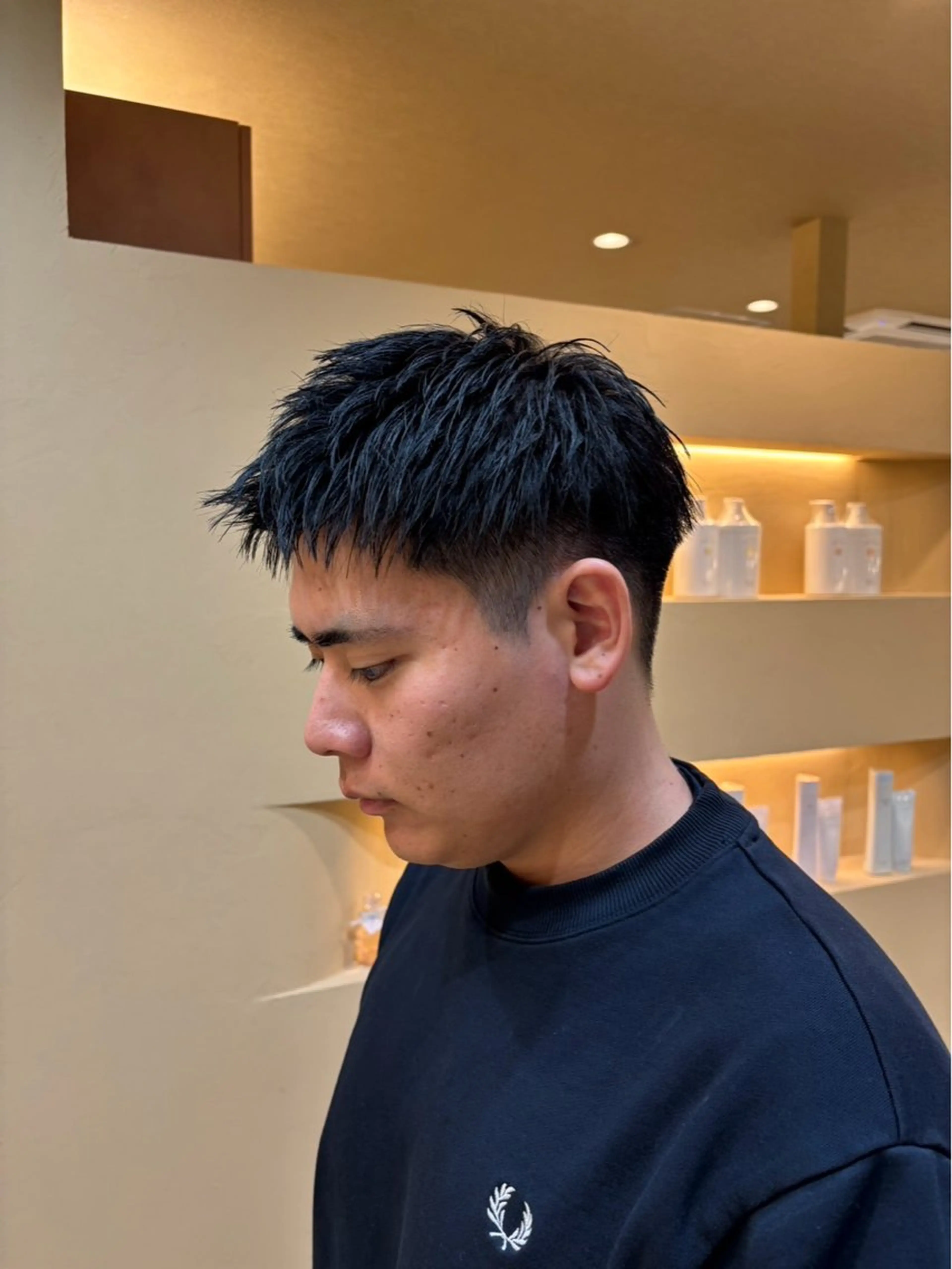 メンズ スパイキーショート 北村 隼規のヘアスタイル