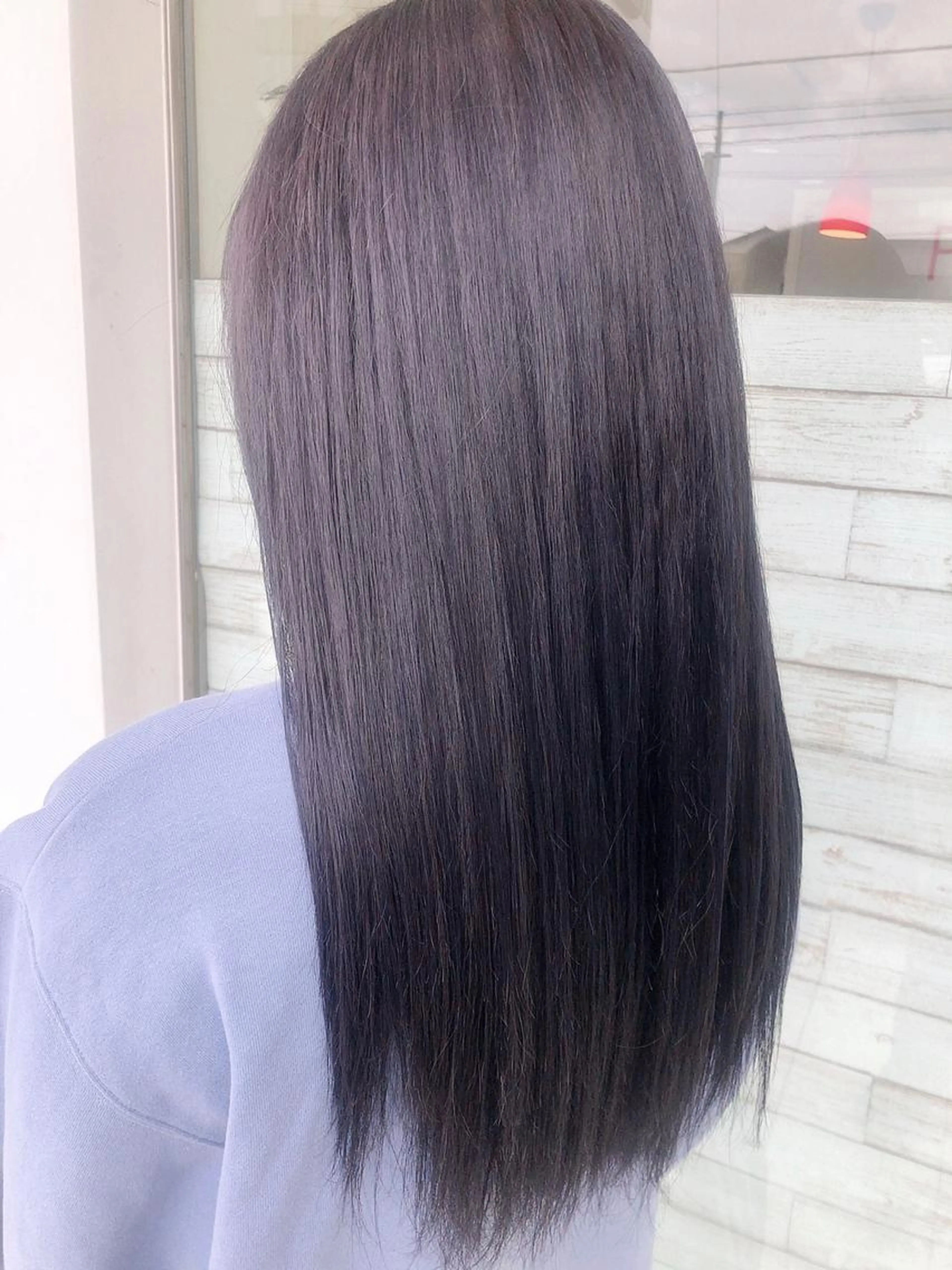 【💜低ダメージで艶髪に🔮】イルミナカラー+艶トリートメントの写真