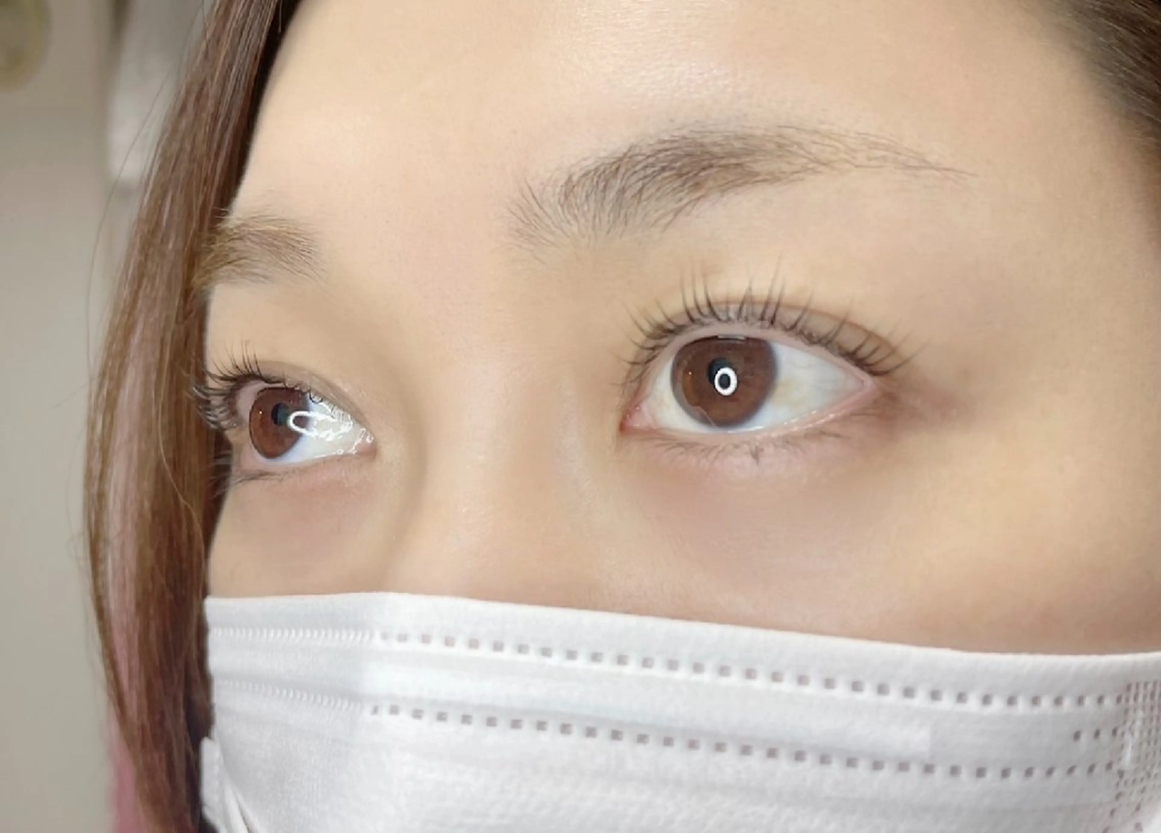 マツエク・マツパ Lカール パリジェンヌラッシュリフト マツパ 吉岡 ゆうなのマツエク・マツパデザイン