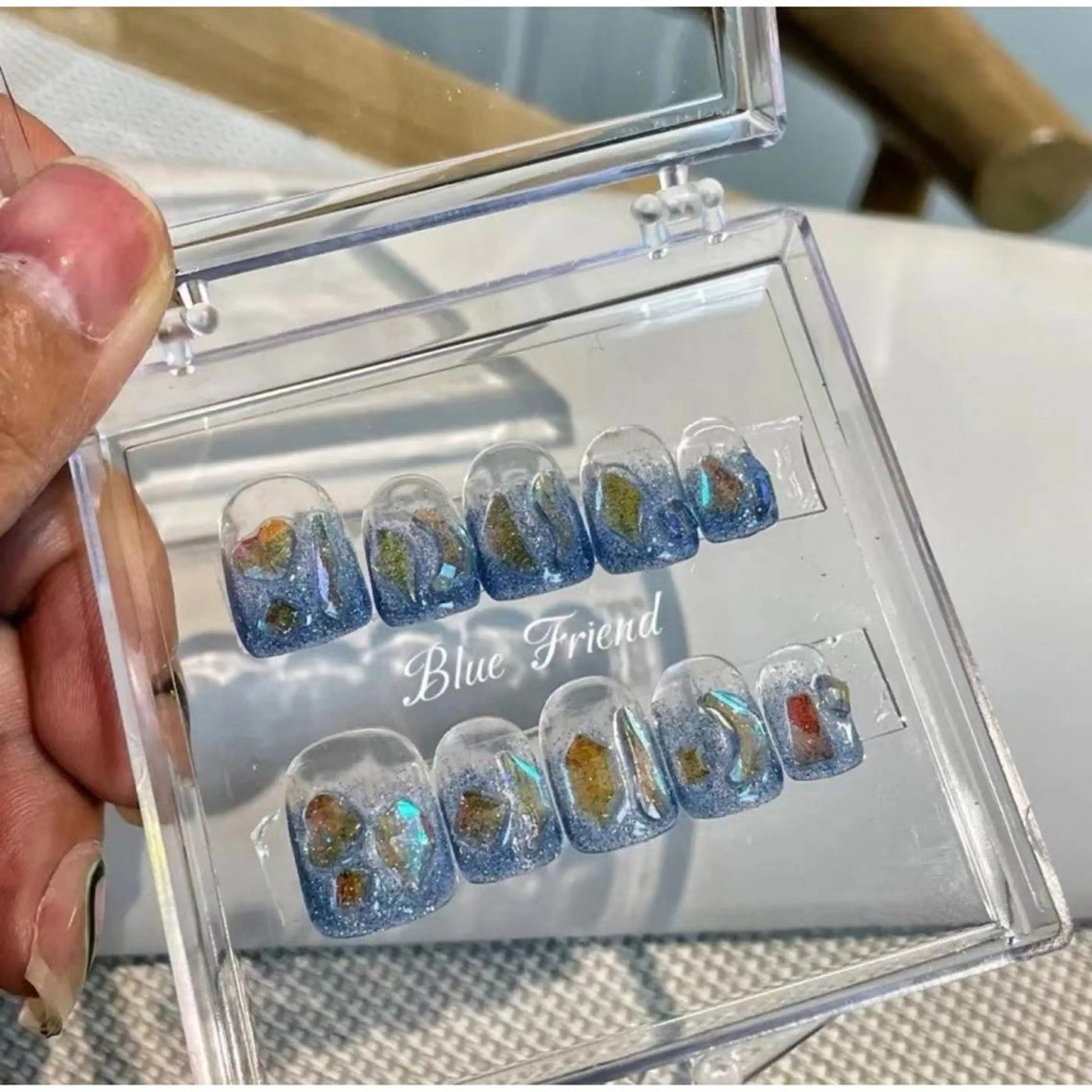 ネイル ジェルネイル ネイルチップ ハンドネイル ハンドケア KIMI 🐰のネイルデザイン