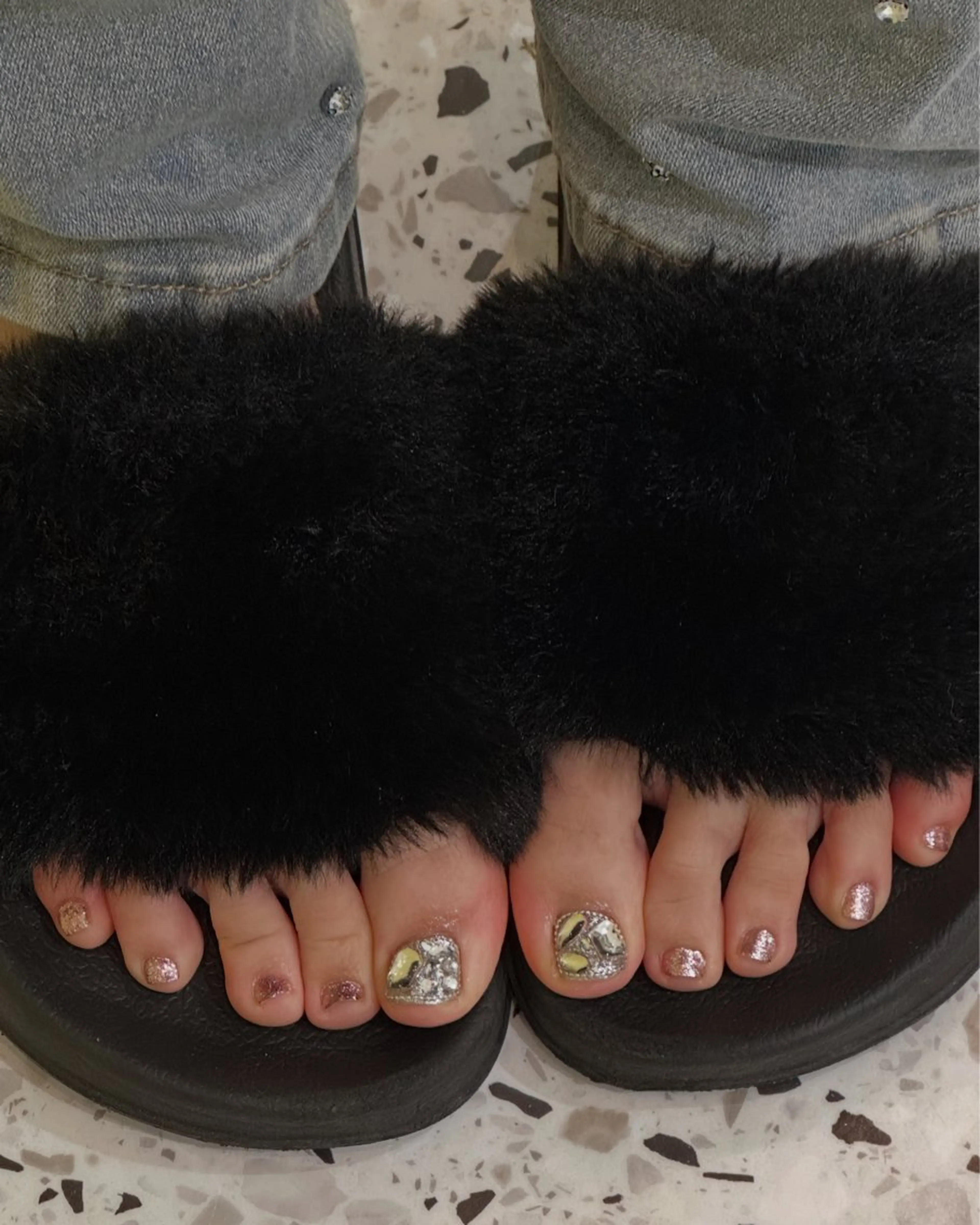 フィルイン対応‼︎foot mixing one color menu 👣♡の写真