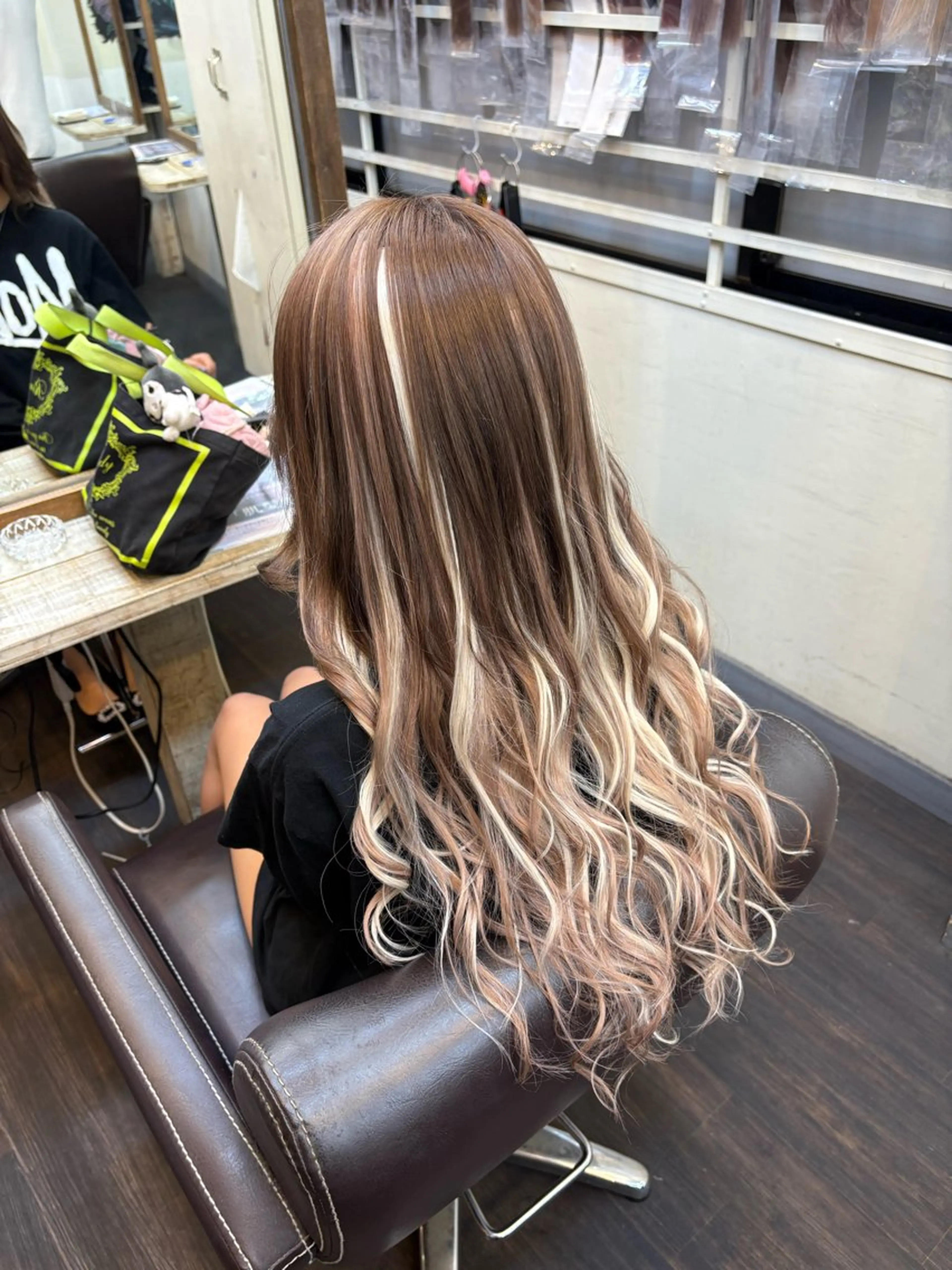 ロング カラー エクステ エクステ/ブリーチ / Hayatoのヘアスタイル