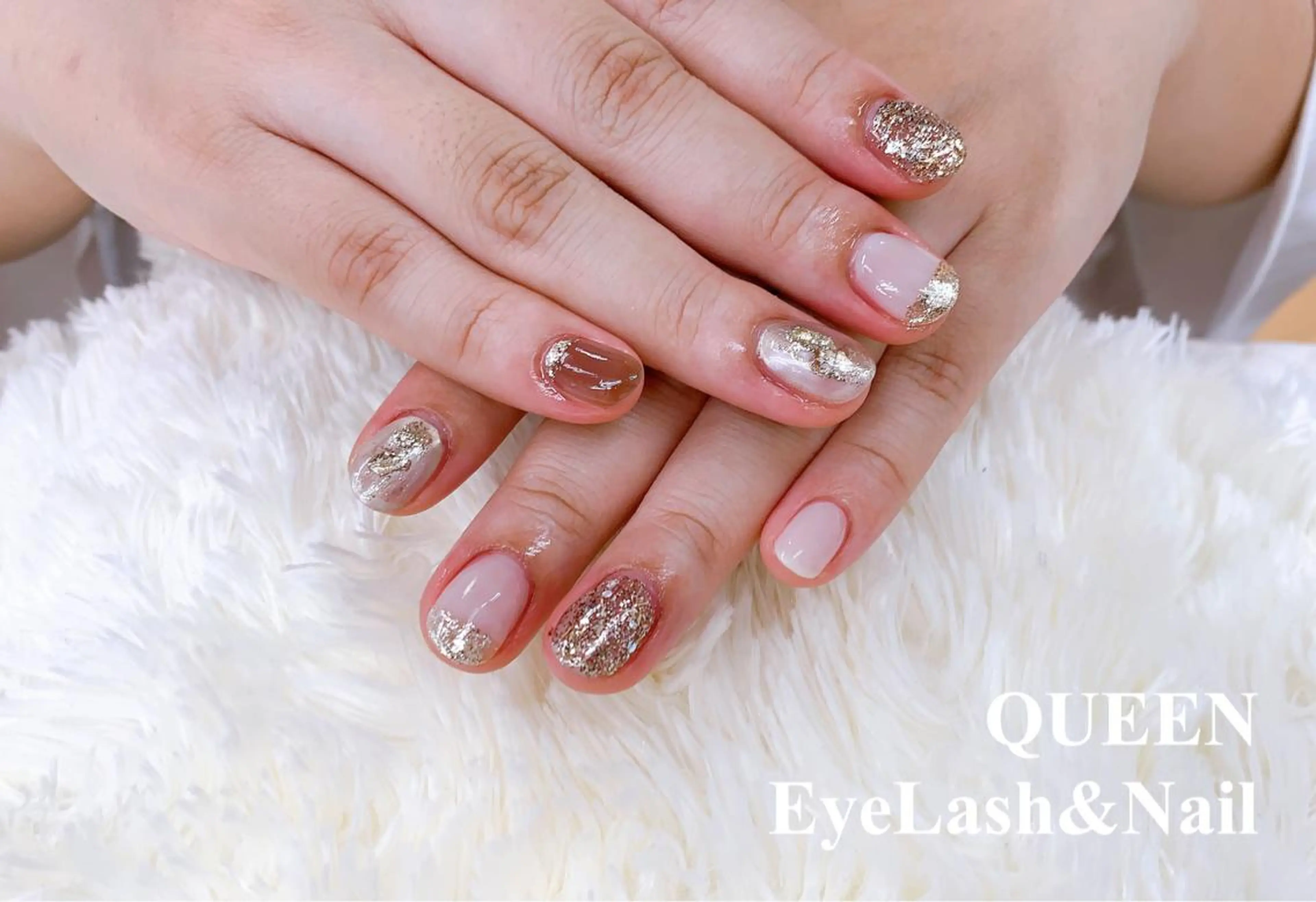 ショート カラー ネイル ハンドネイル Bloom Nail 桜井のネイルデザイン