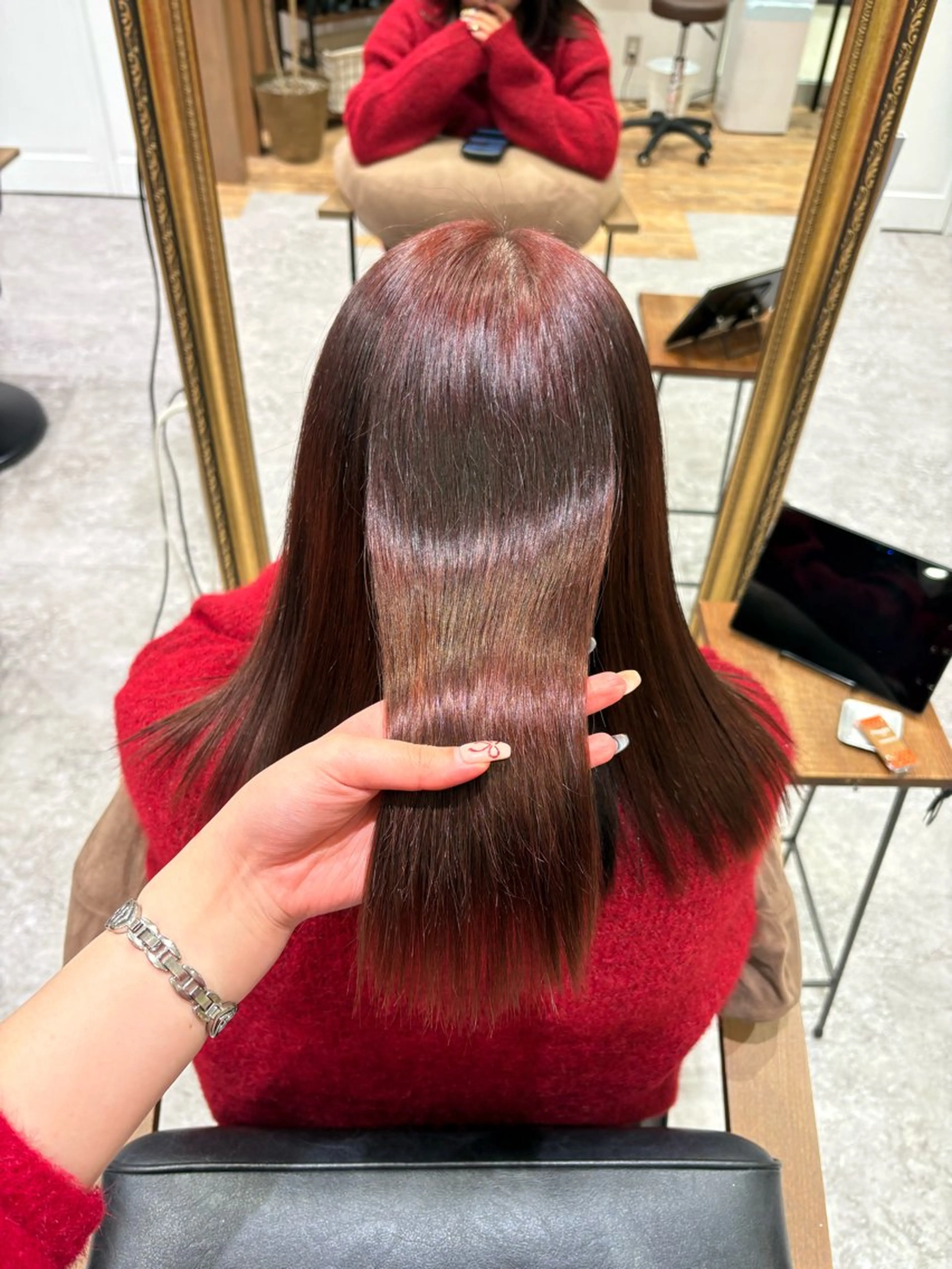 カラー ヘアカラー トリートメント 透明感カラー/ダブル カラー/MAI🎀のヘアスタイル