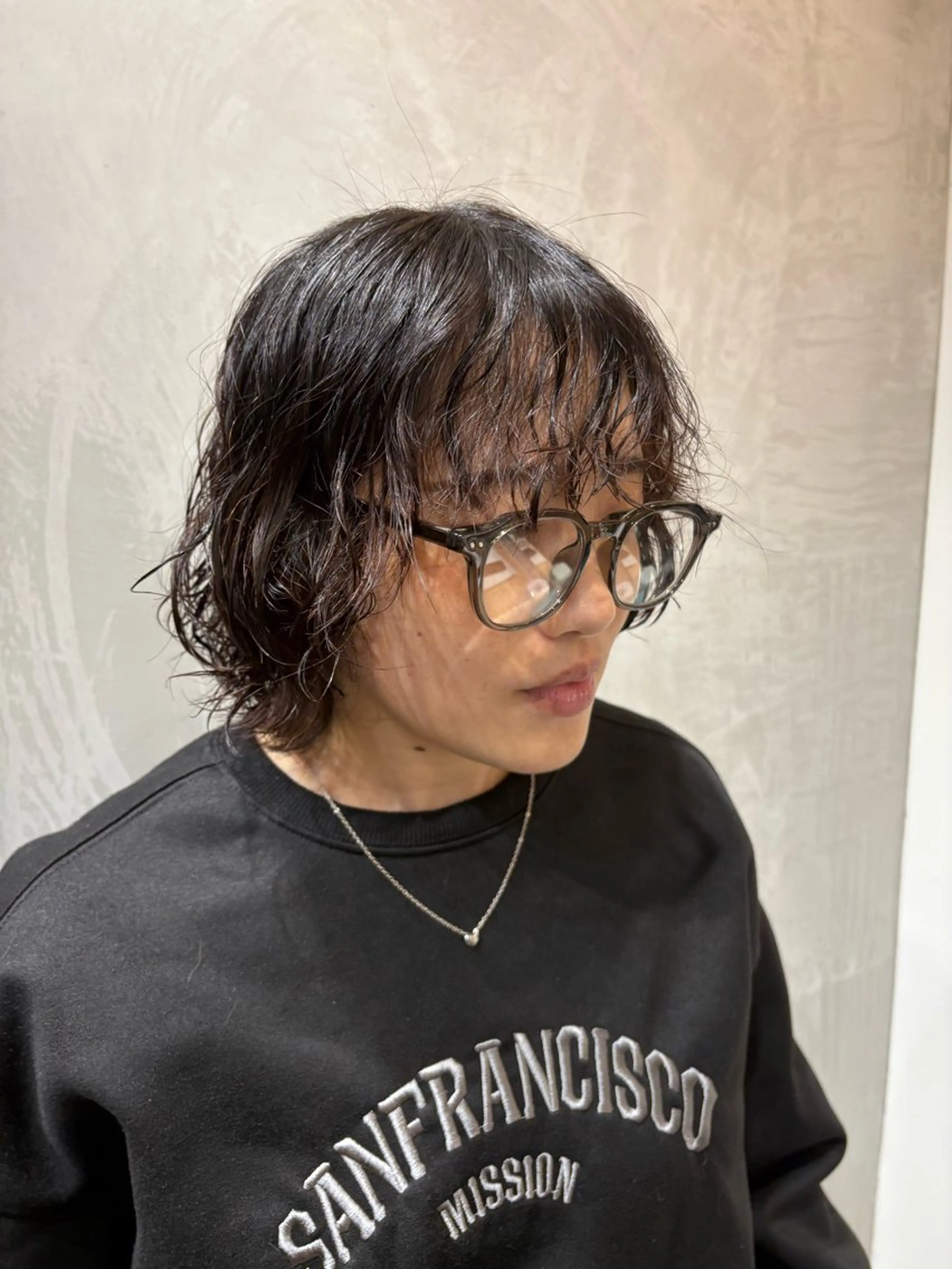 ショート パーマ 南雲 由麻のヘアスタイル