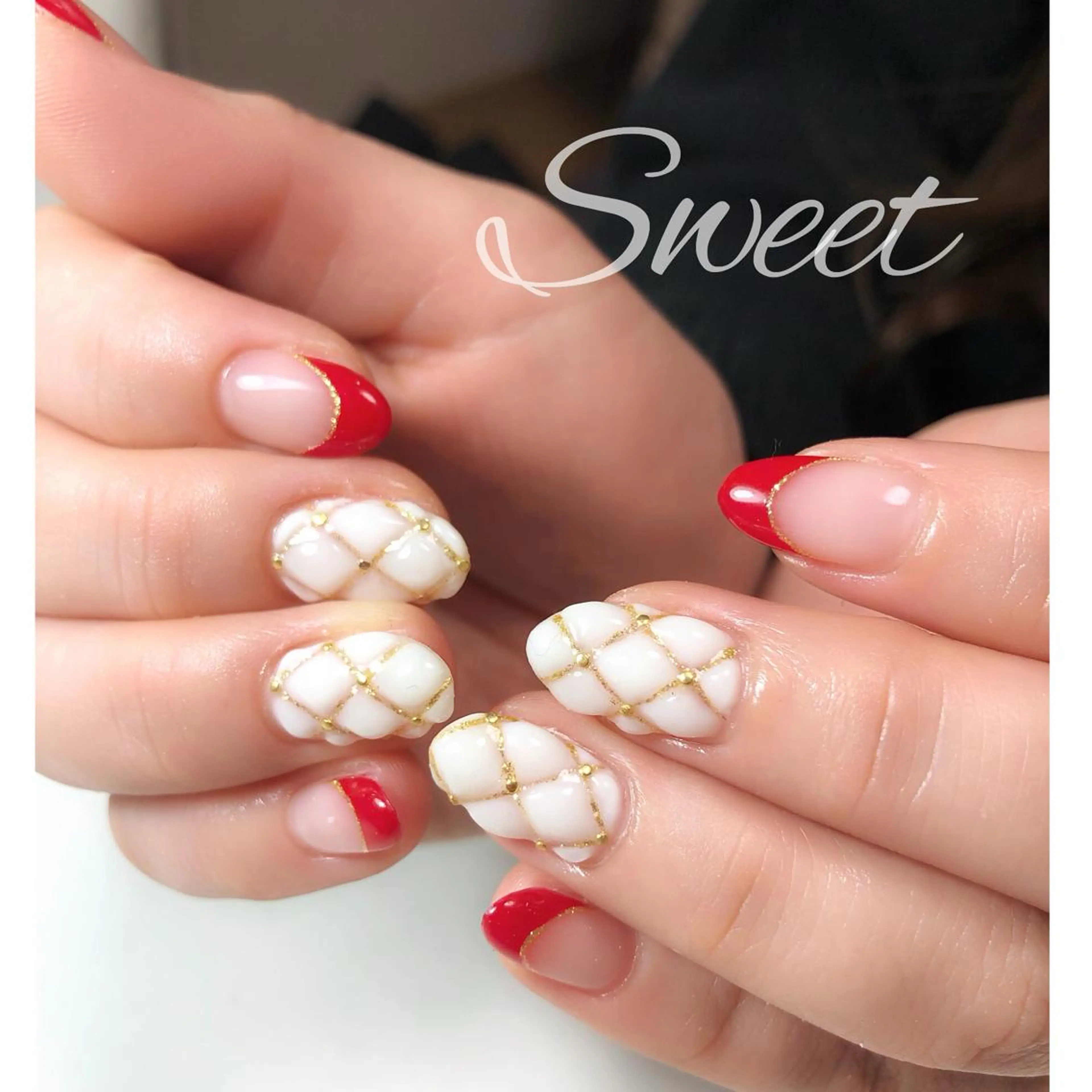 ネイル sweet 仲野陽子のネイルデザイン