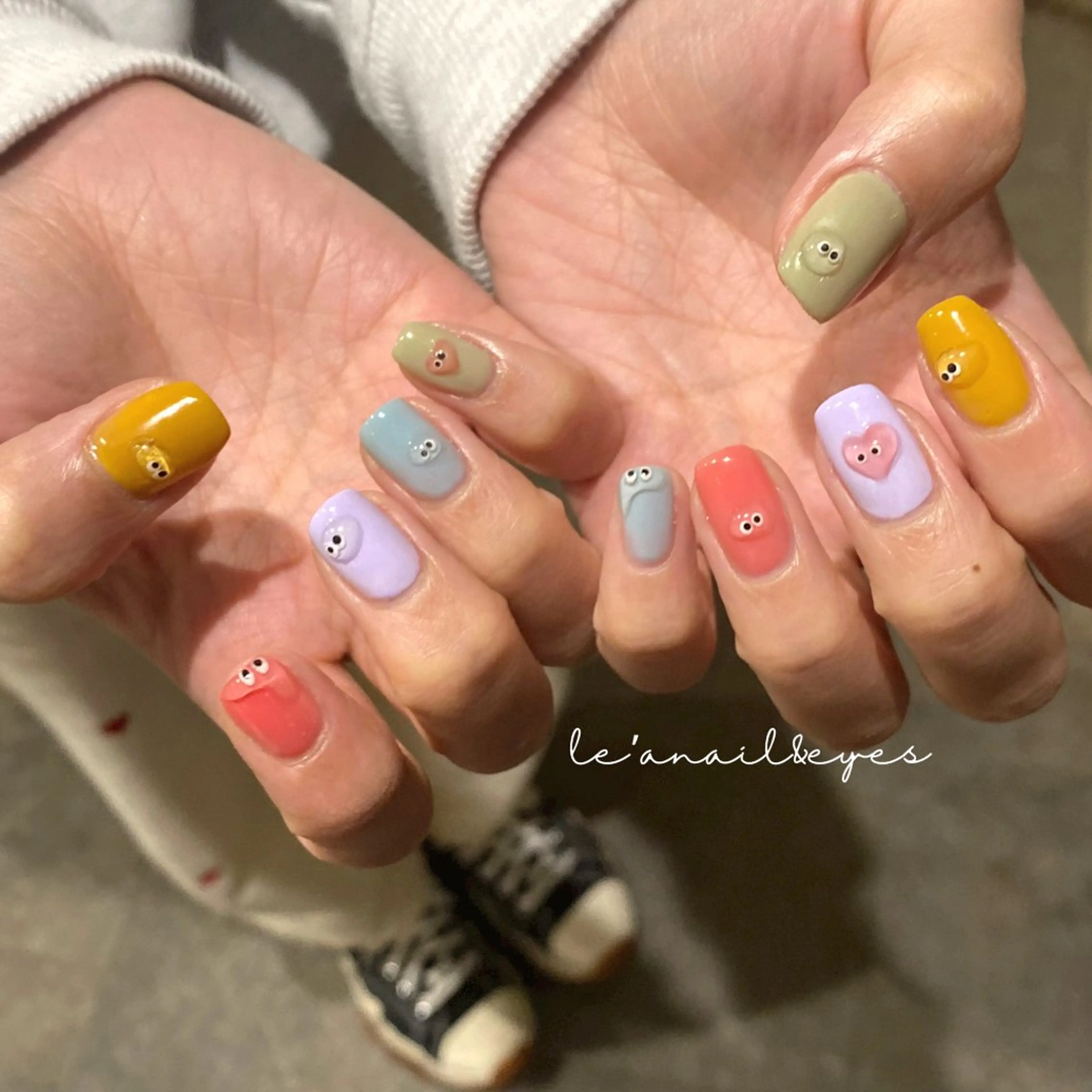 ネイル ハンドネイル le’a所属・Le'a nail&eyesのマツエク・マツパデザイン