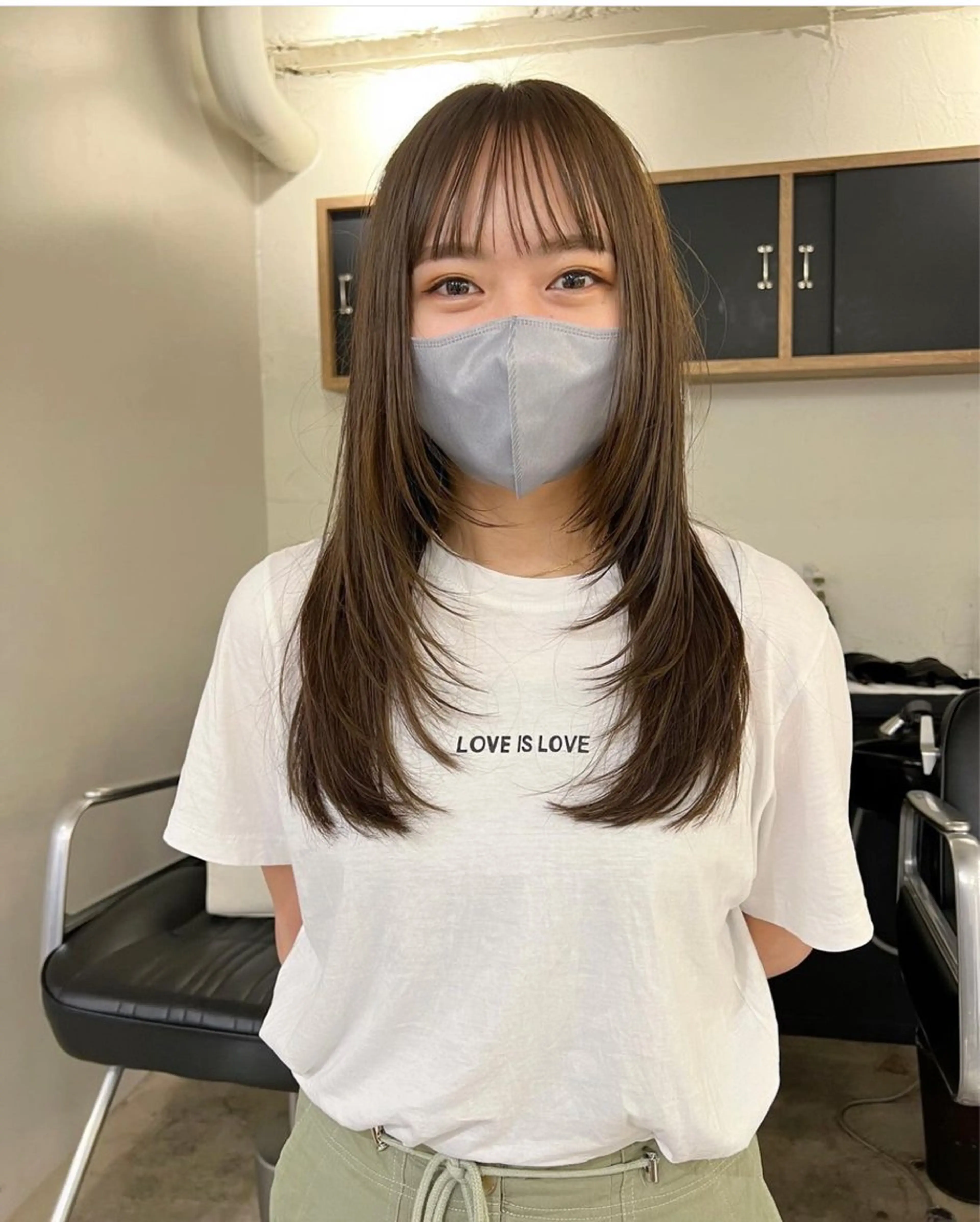 ロング sand 大阪梅田所属・ショートパーマ🌀 ✂︎小寺仁紫のヘアスタイル