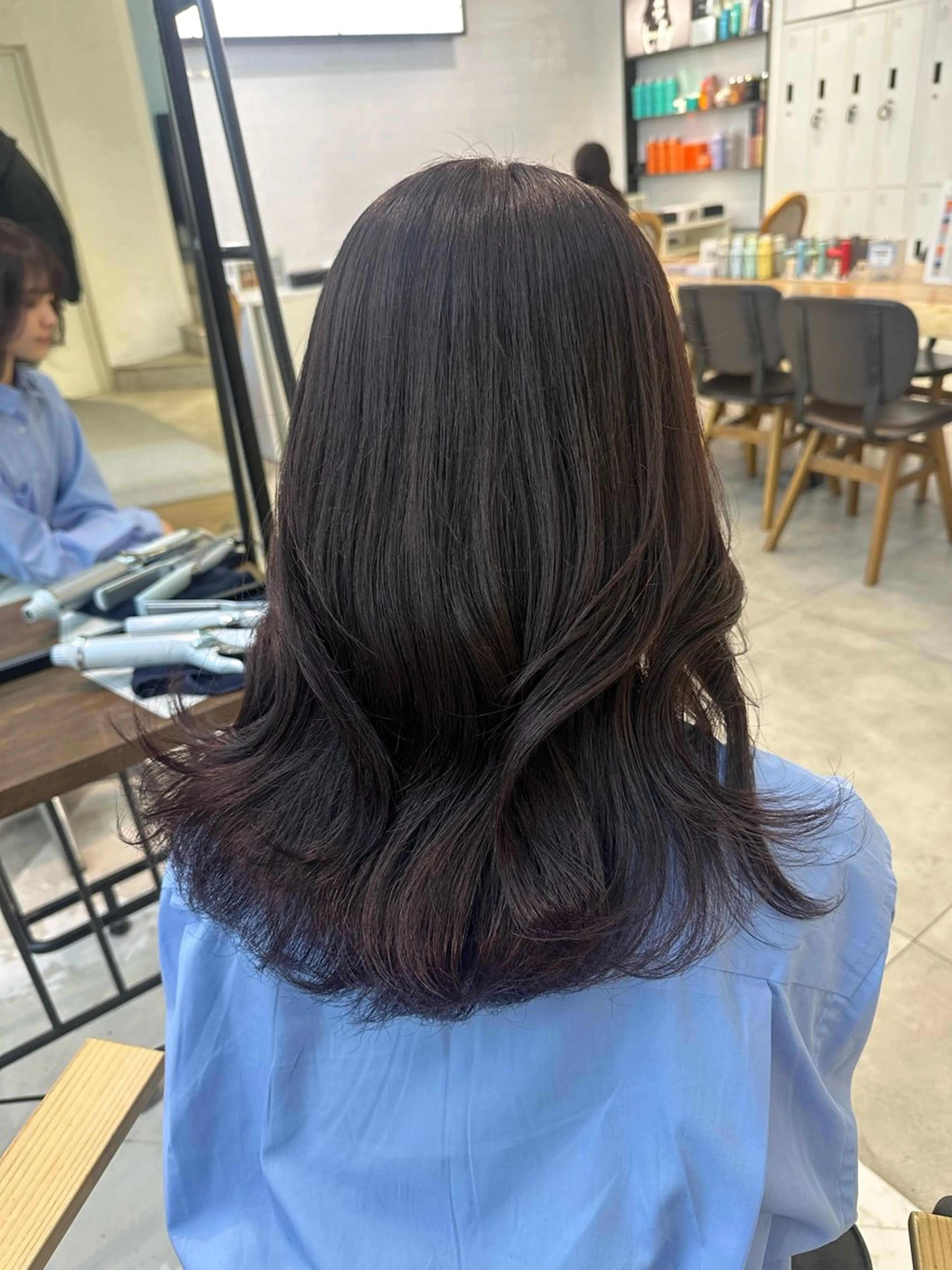 ロング 韓国風ヘア カット ヘアカラー 🎀韓国レイヤー特化 🎀ベージュ/ミクのヘアスタイル