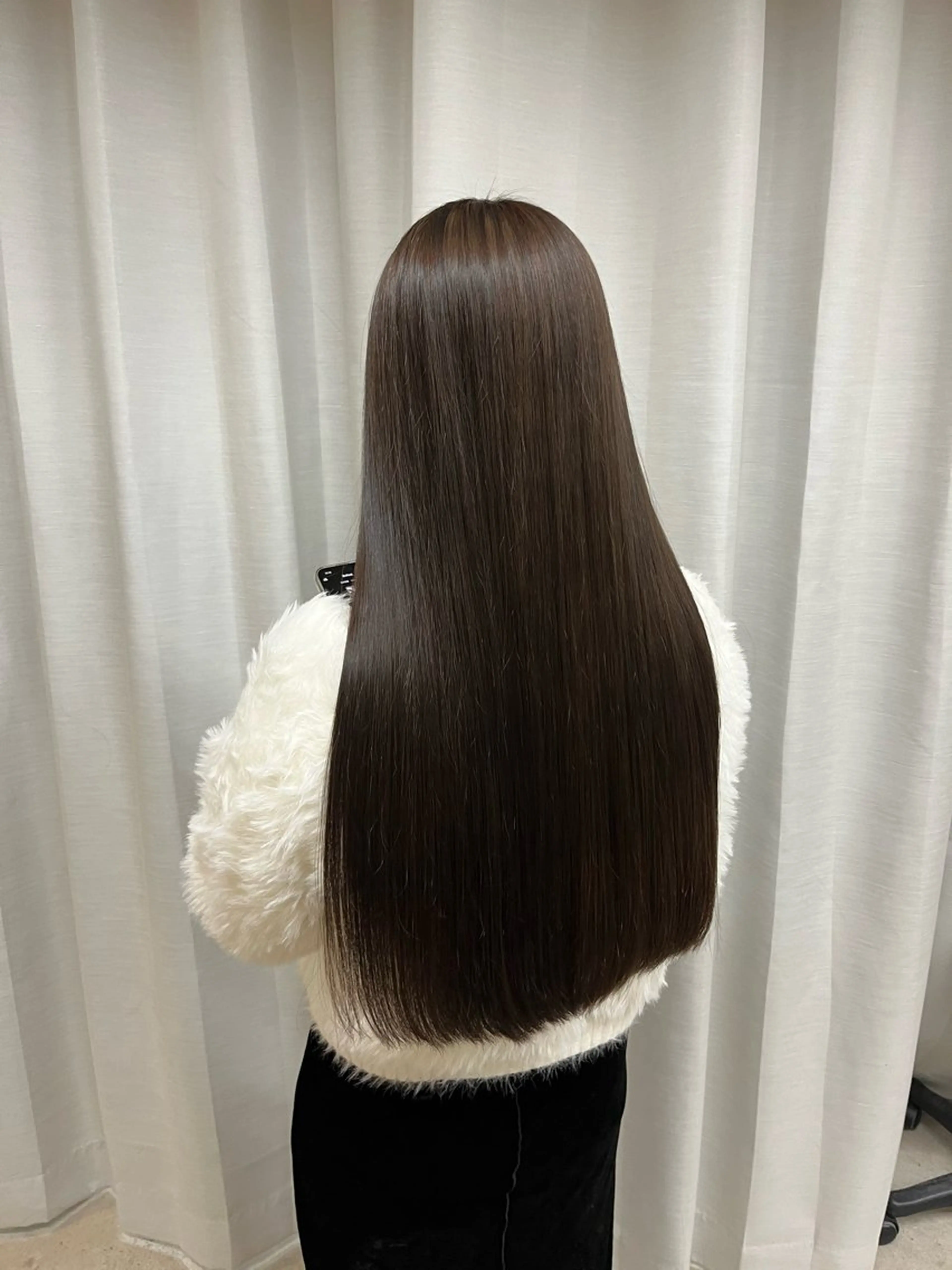 ロング カラー 中島 日菜のヘアスタイル