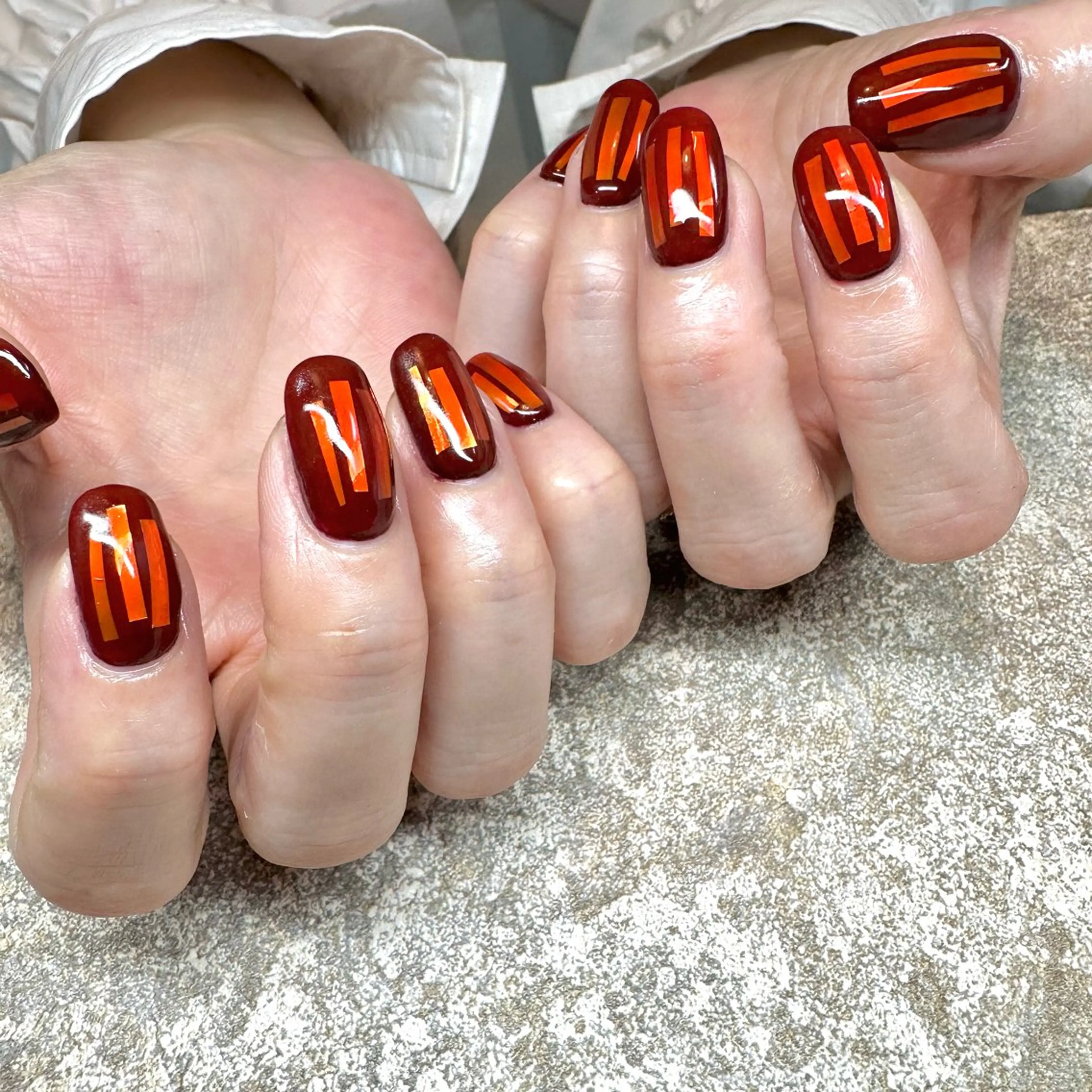 ネイル ハンドネイル フットネイル GéRanium Harukaのネイルデザイン