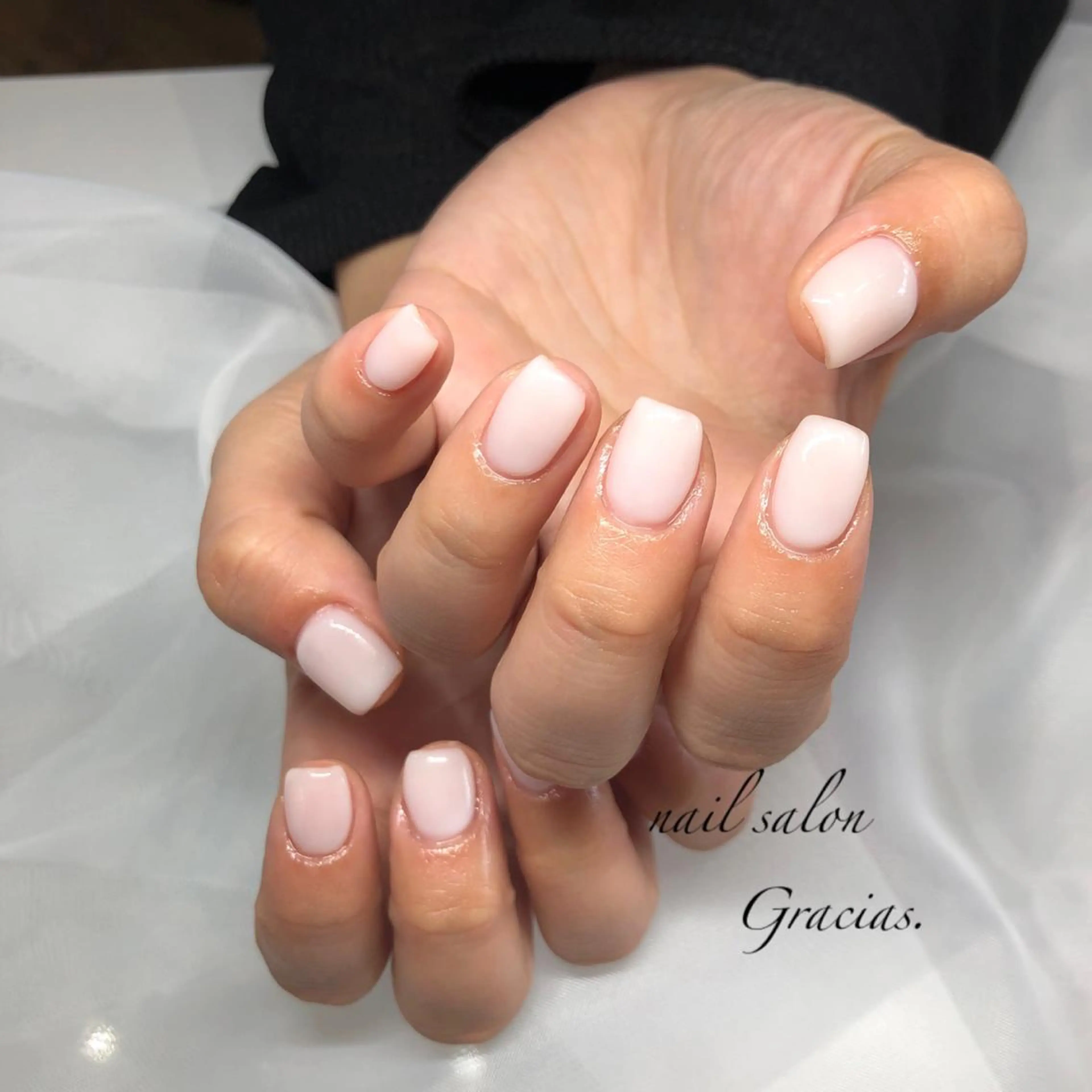 ネイル ジェルネイル メンズネイル ワンカラーネイル ハンドネイル Gracias. rieのネイルデザイン