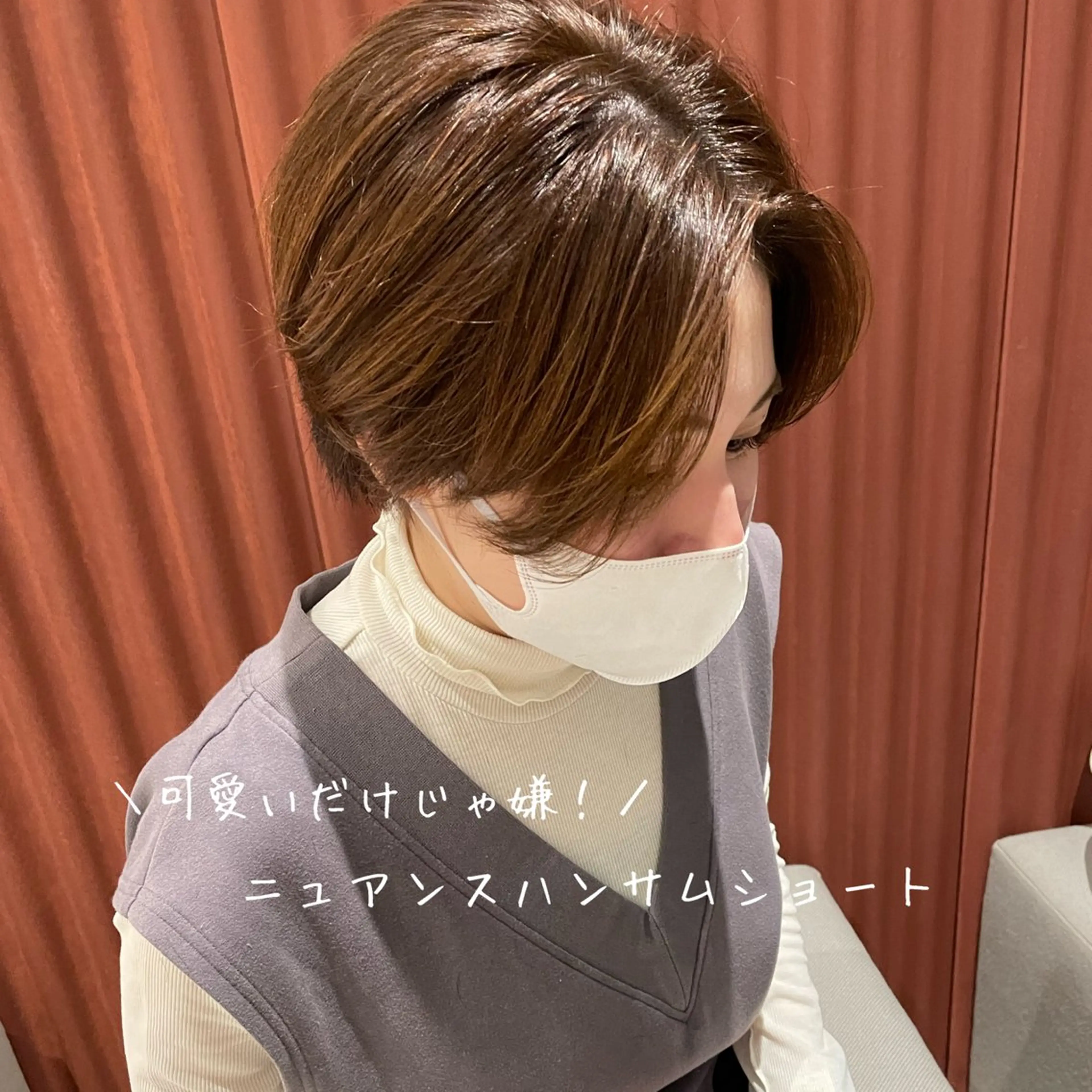 ショート カラー ハンサムショート ショートヘア カット ヘアカラー トリートメント 北九州美容室 🕊️わかな✂︎のヘアスタイル