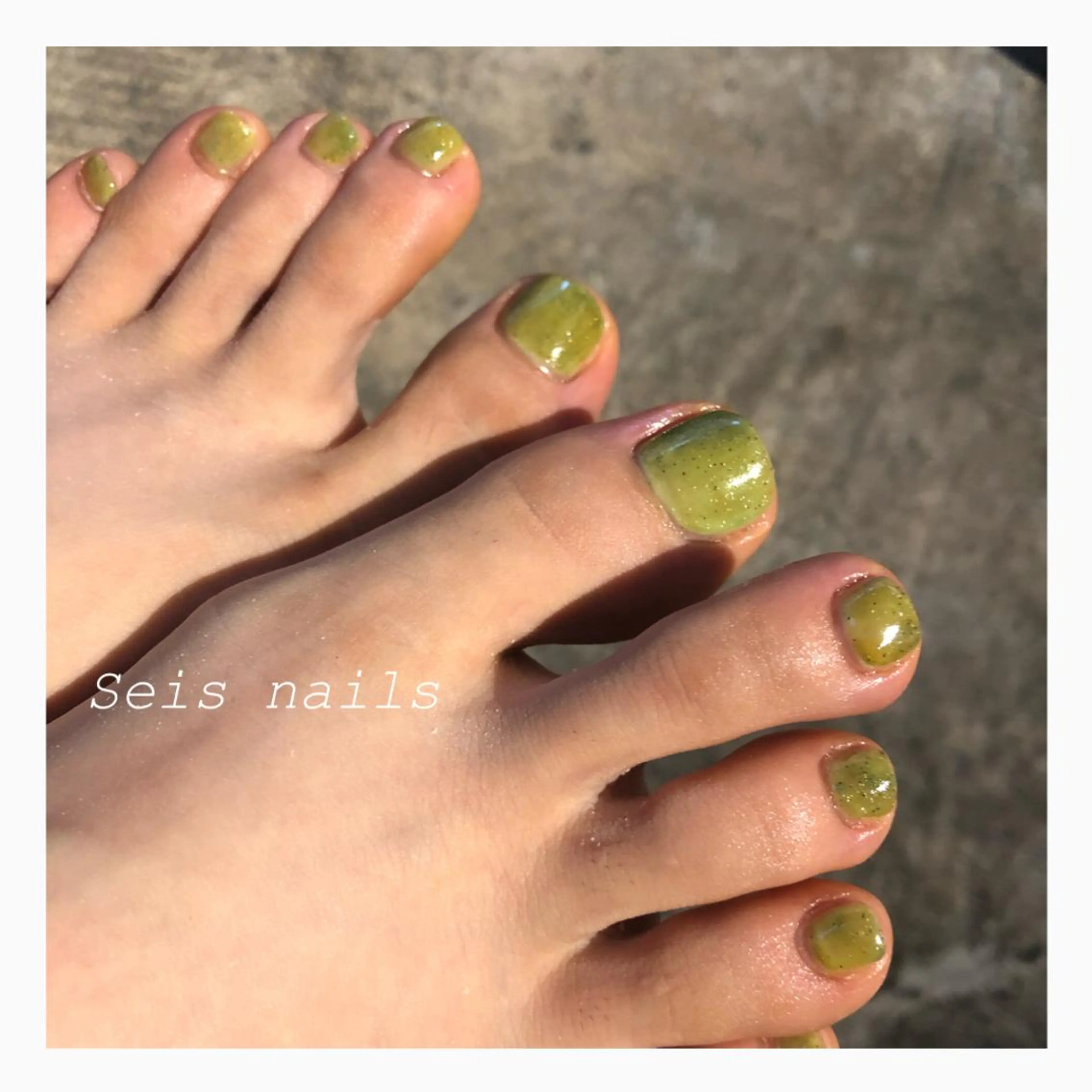 ネイル フットネイル Seis Shihoのネイルデザイン
