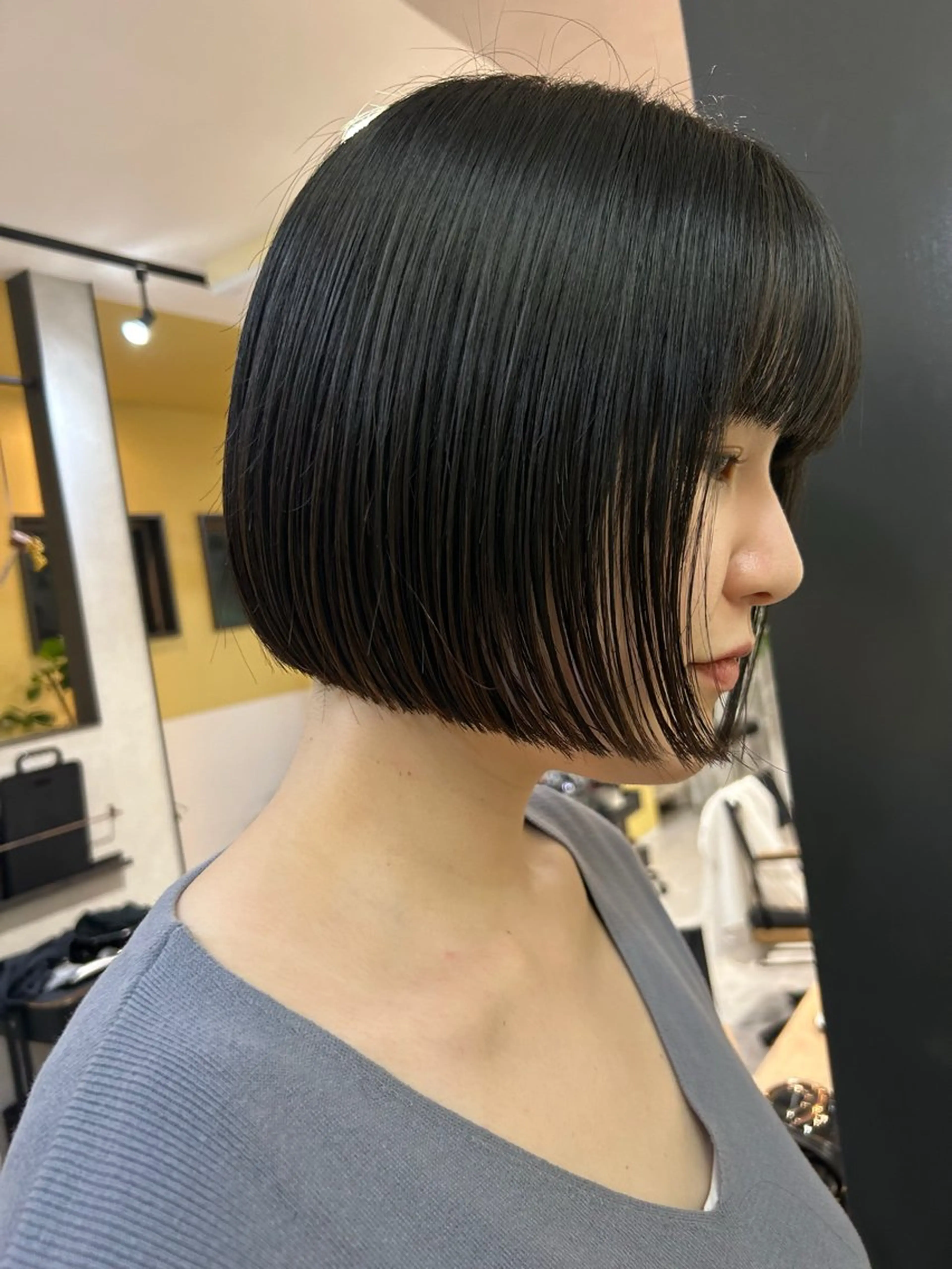 ショート ボブ カット トリートメント hub hair レイヤー/透明感のヘアスタイル