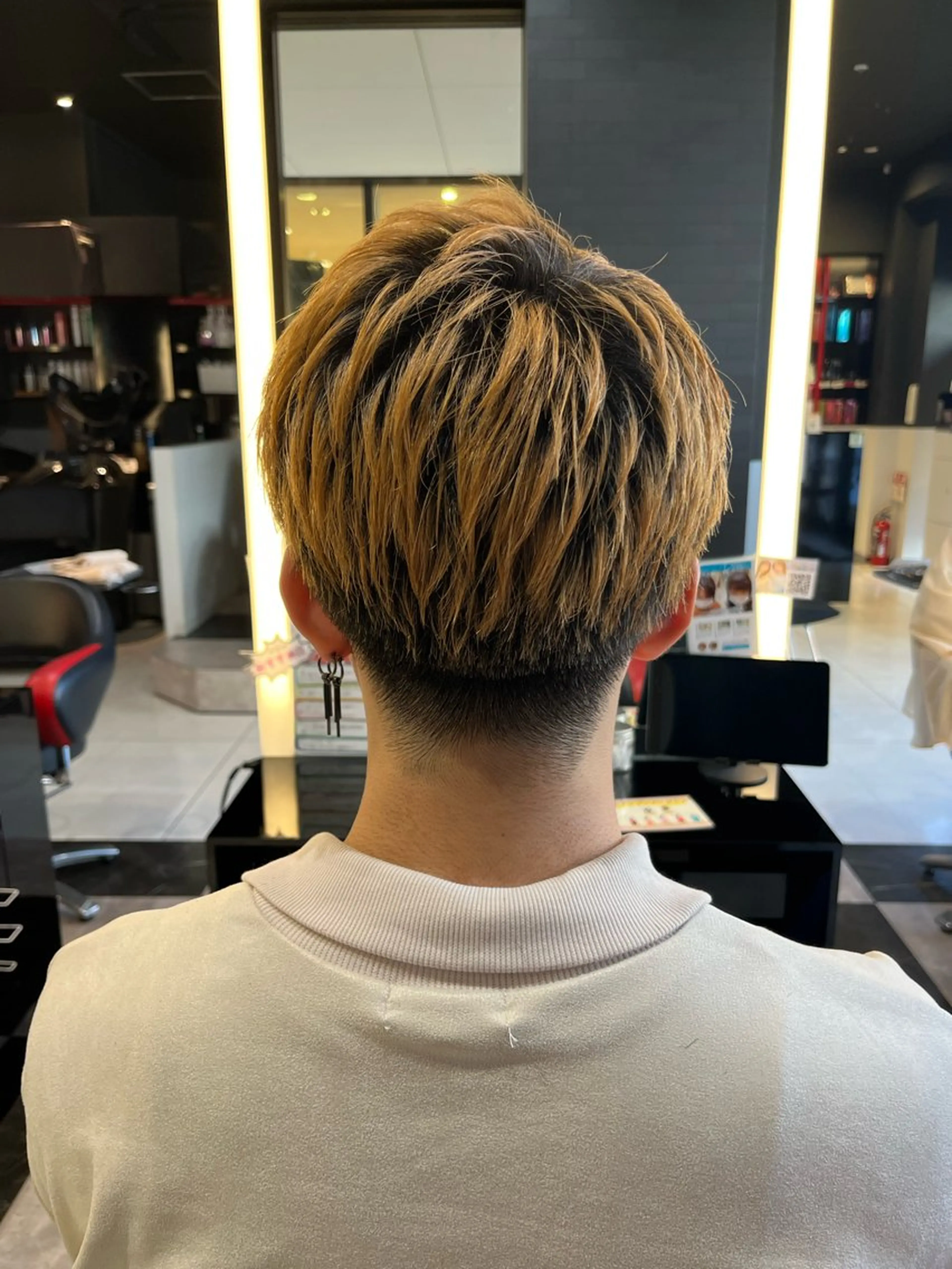 メンズ カット パーマ ボブパーマ/レイヤー カット/KINAMIのヘアスタイル