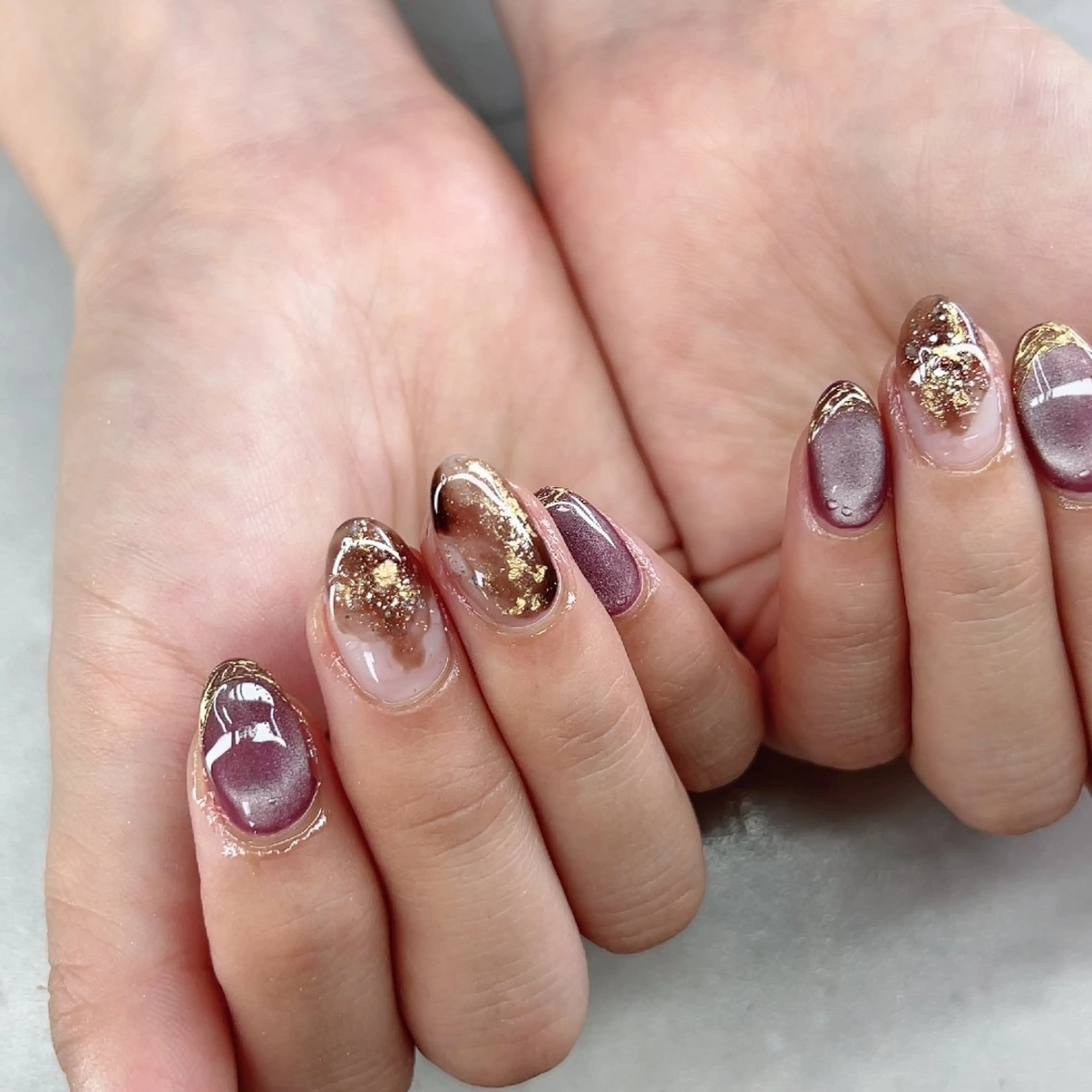 ネイル azumaya ネイリストarisaのネイルデザイン