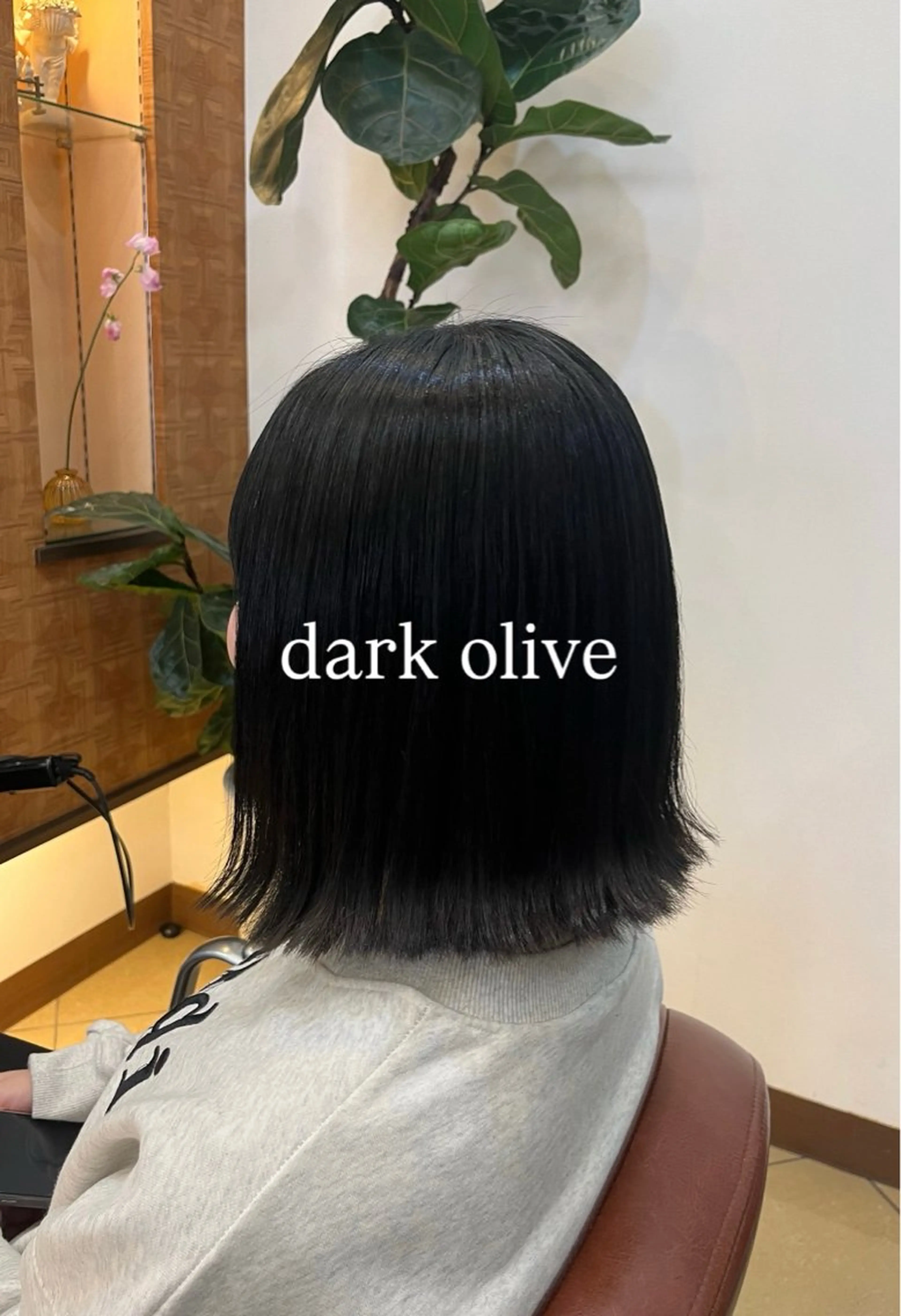 ミディアム カラー ブラウンカラー ダークブラウン カシェリタヘア🫧 KOKORO  💞のヘアスタイル