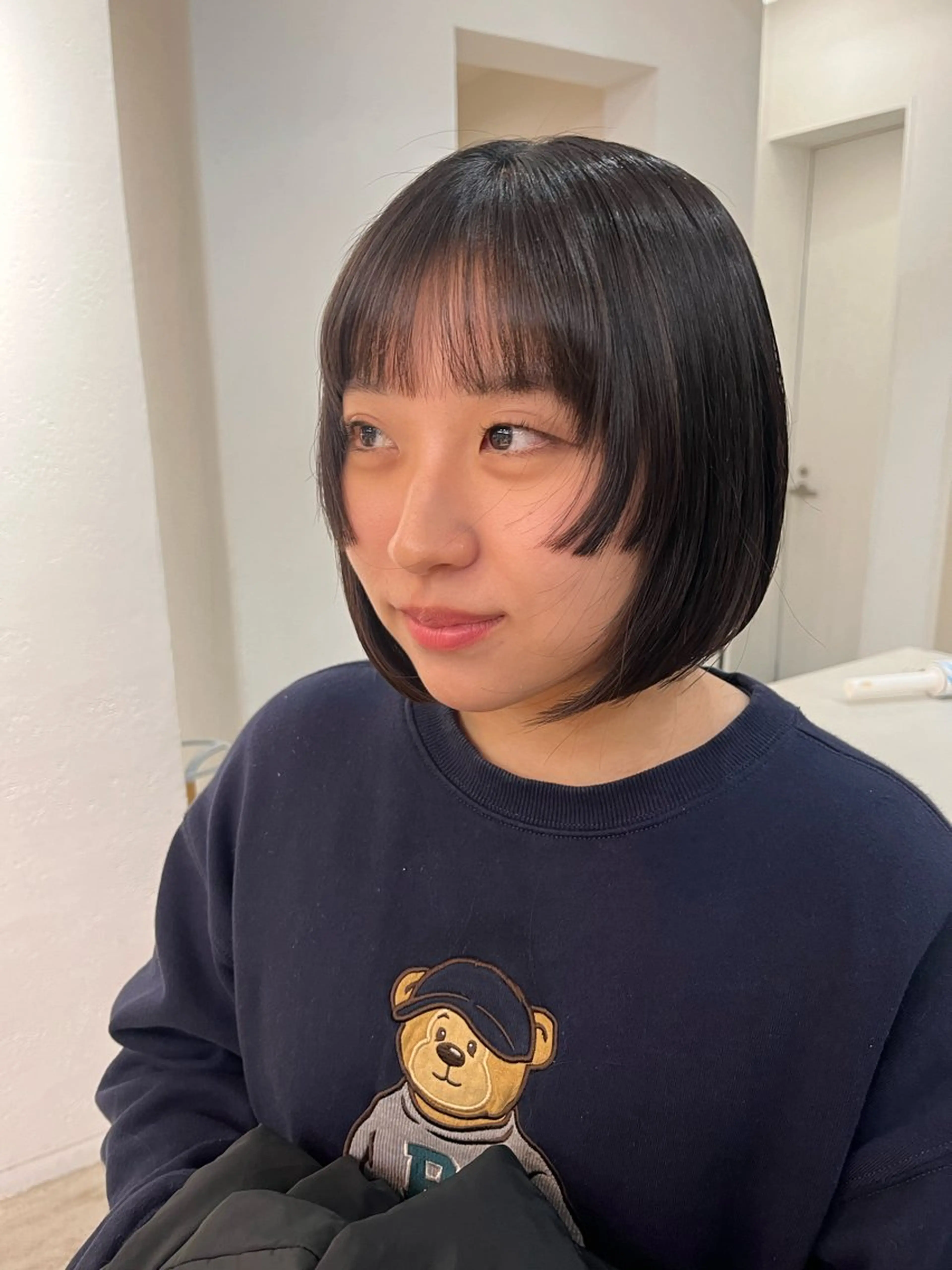 ミディアム Yamamoto Hana/京都美容室のヘアスタイル