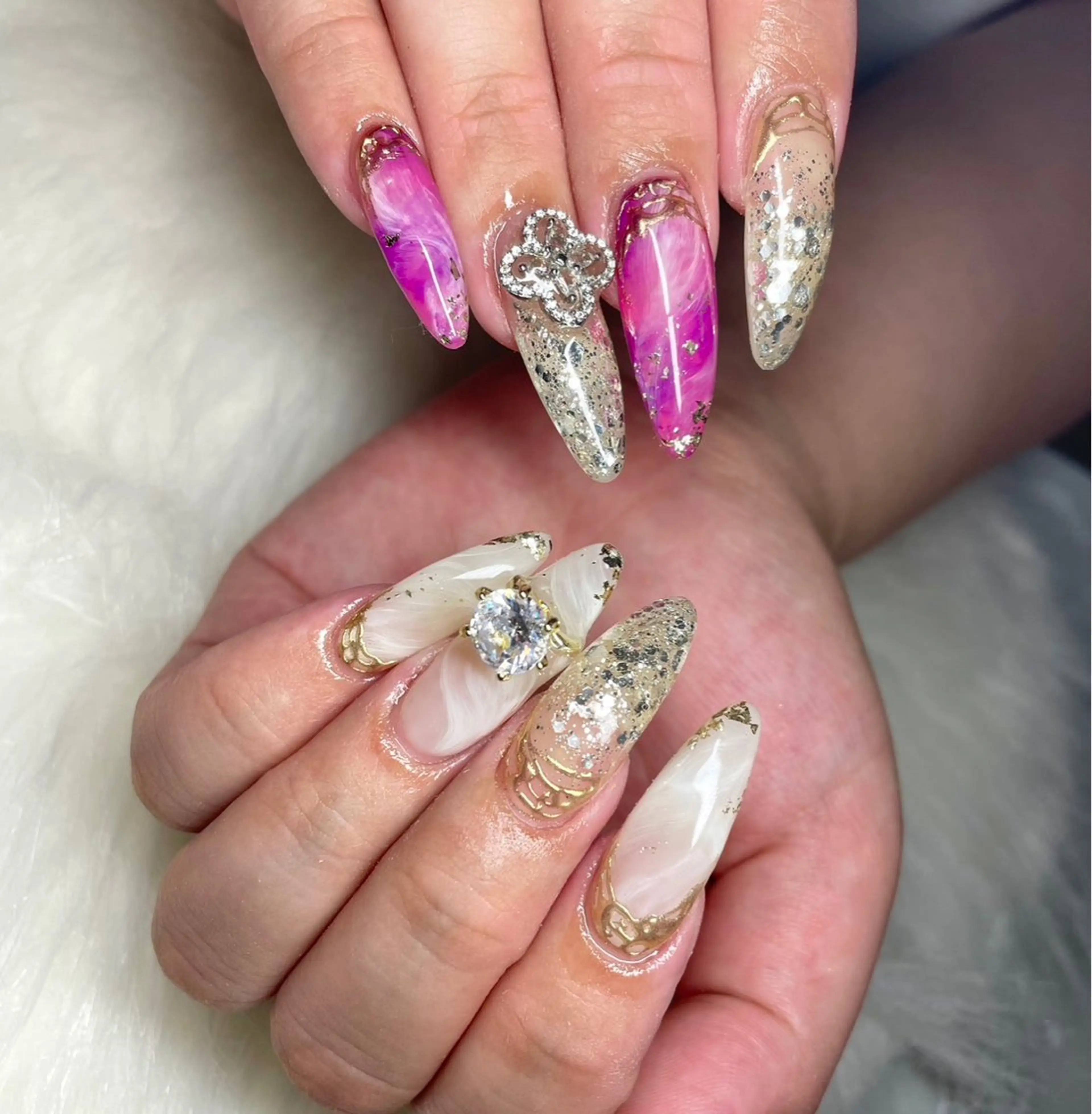 ネイル アートネイル フットネイル フレンチネイル ジェルネイル 韓国ネイル private salon fee所属・nail salon feeゆりかのネイルデザイン