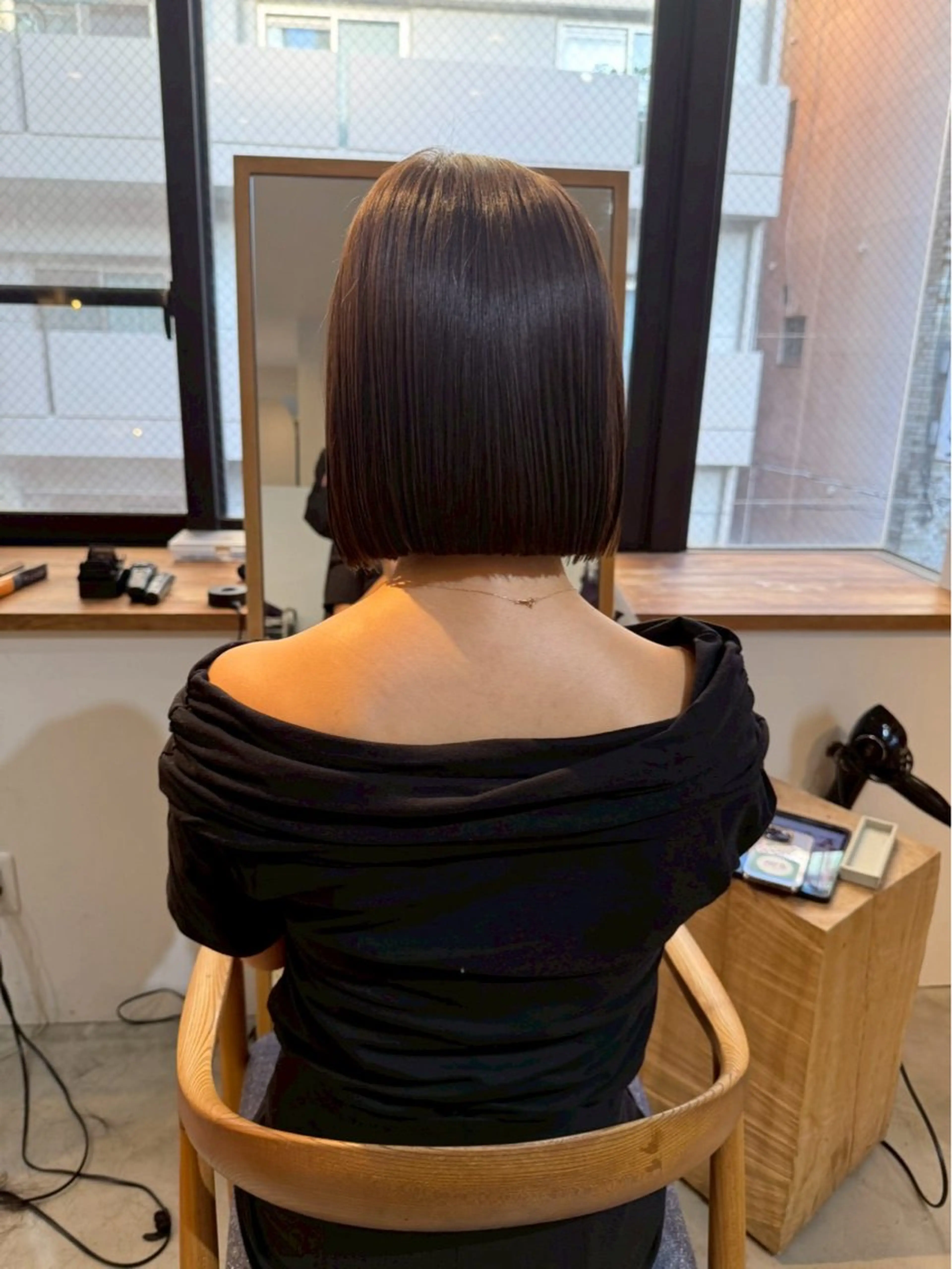 ミディアム ヘアカラー anri/梅田/ 透明感カラーのヘアスタイル