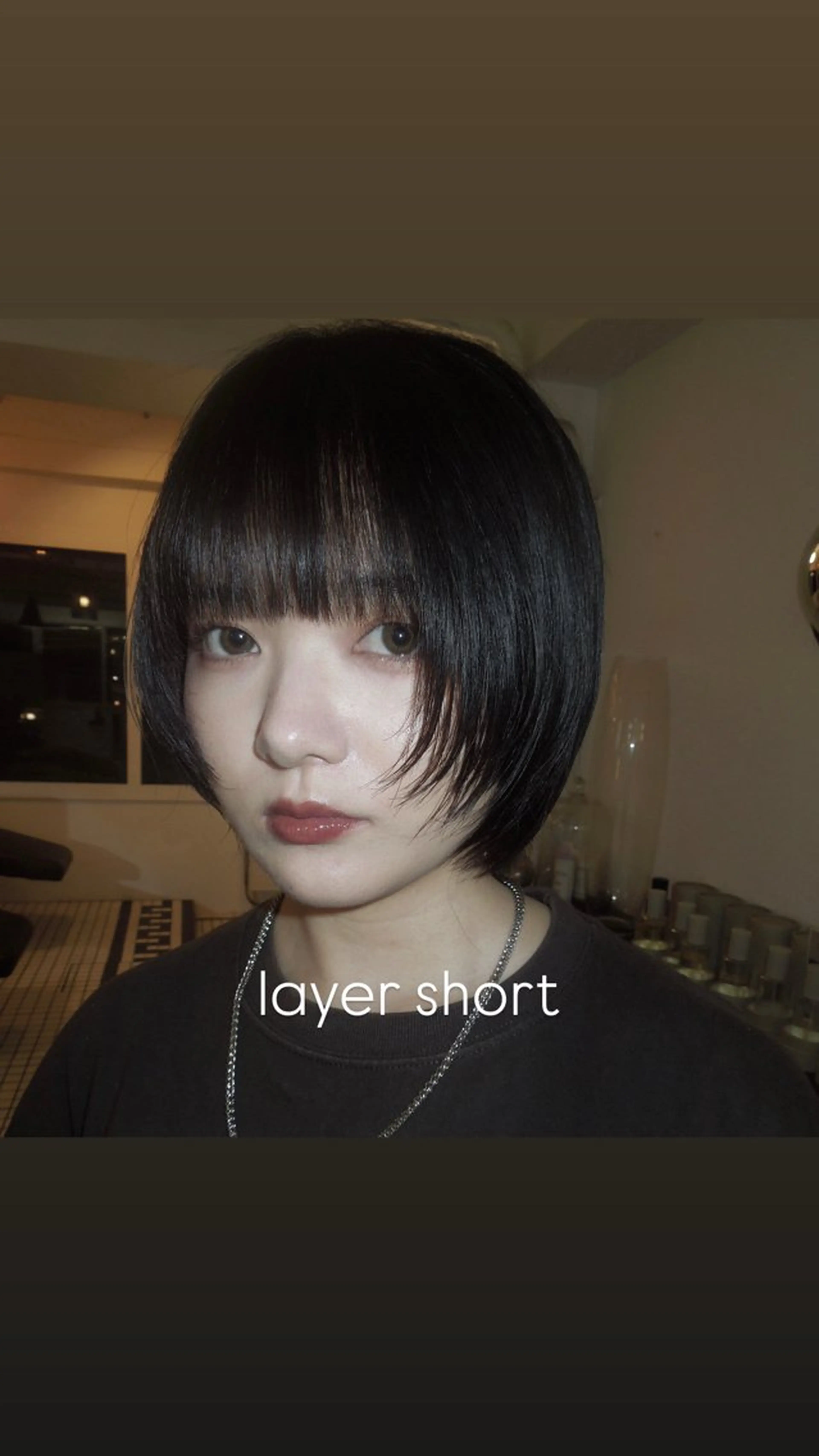 ミディアム レイヤーカット カット トリートメント タマキ/似合わせ カット/Wカラーのヘアスタイル