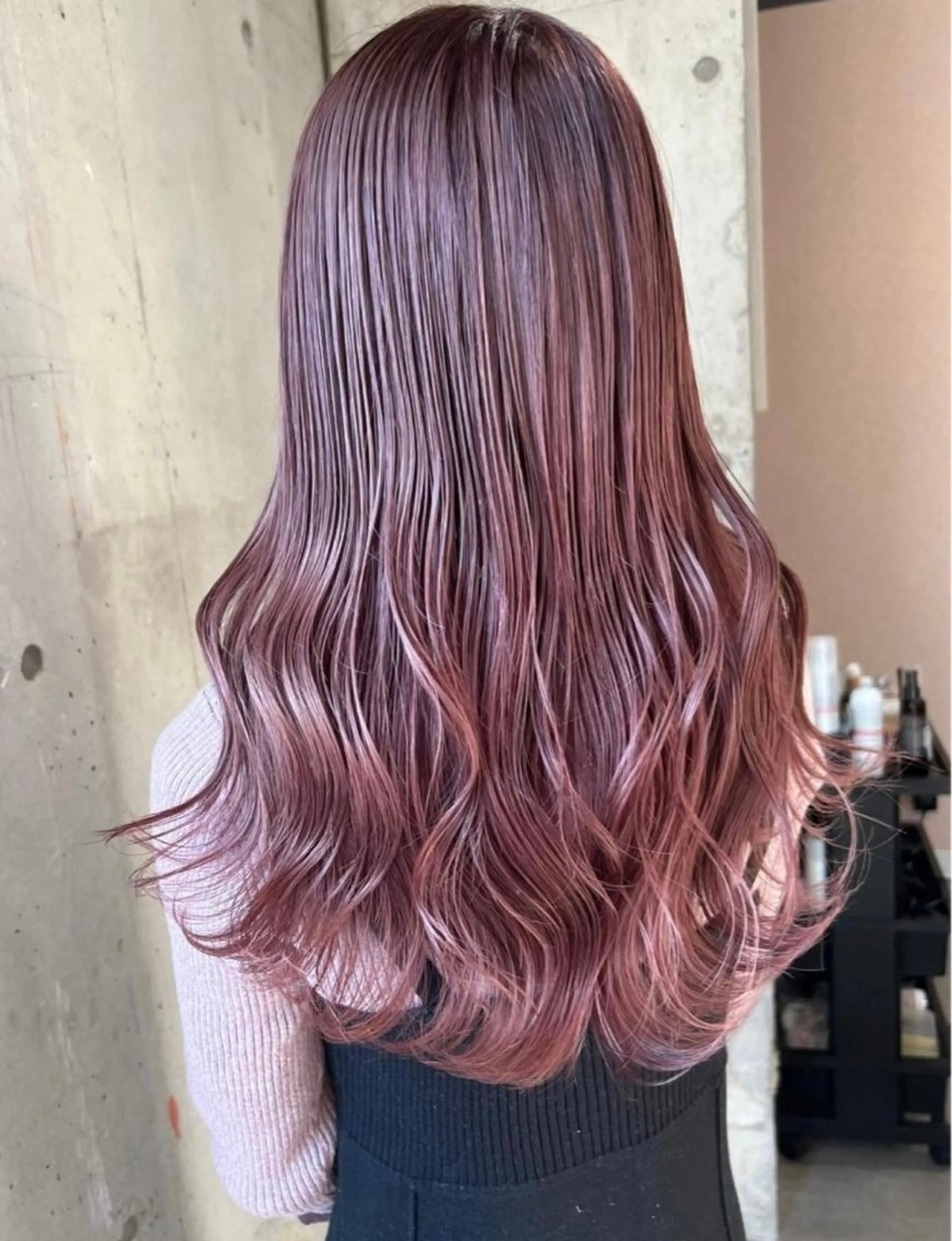 ワンカラー+2step treatment🧴の写真