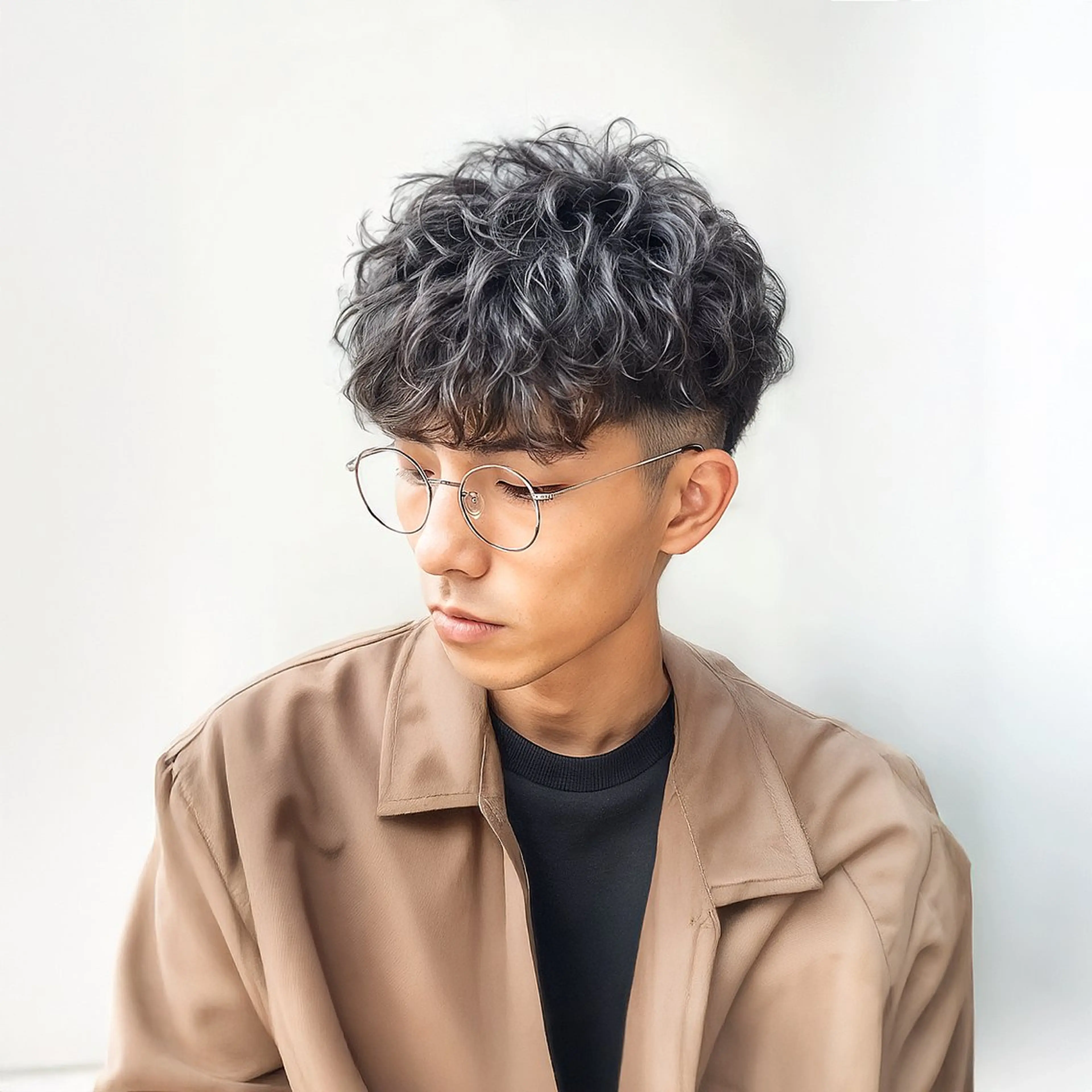 ◆メンズ限定◆メンズカット+パーマ+選べるオプション/13200の写真