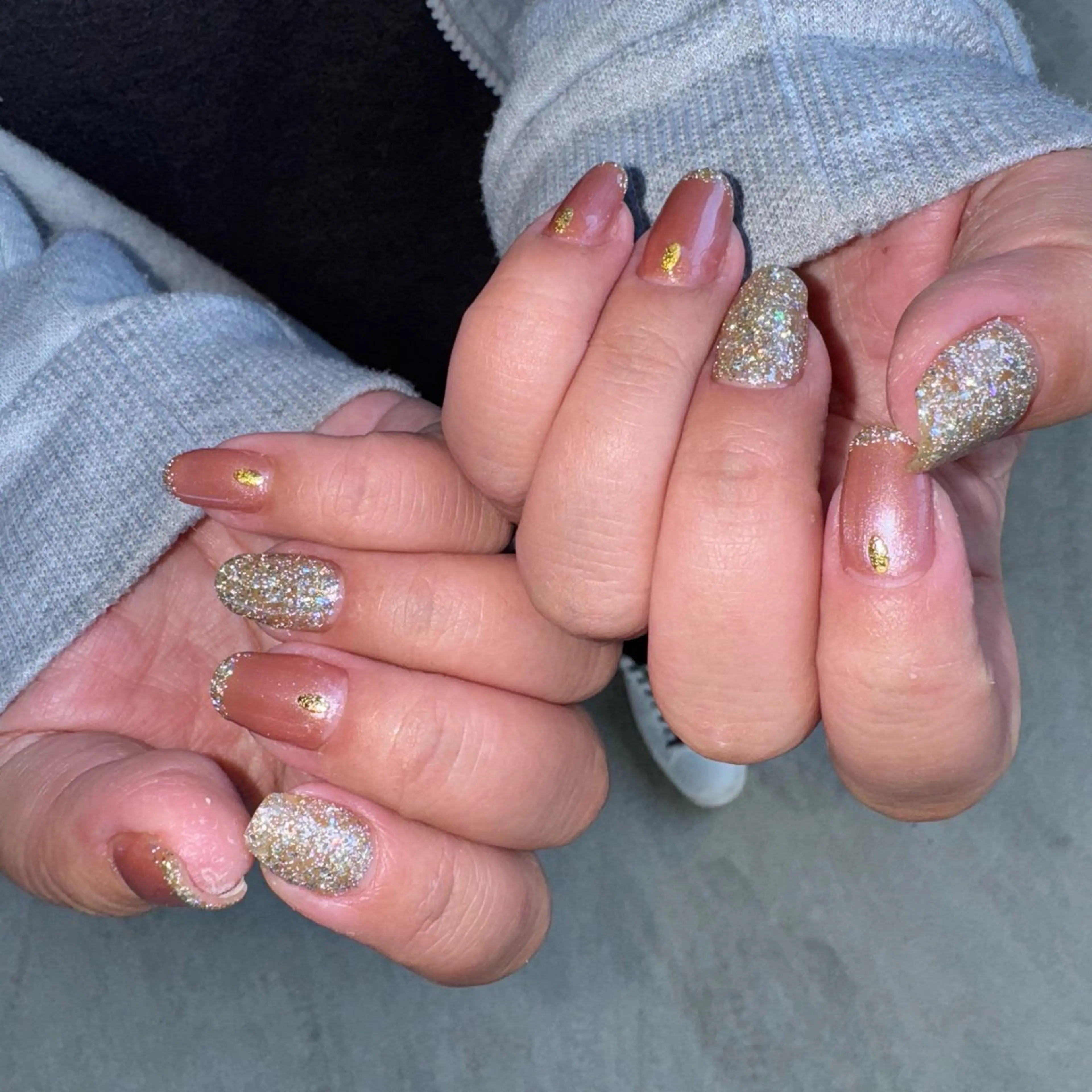 ネイル キラキラネイル MATATABI. kumiのネイルデザイン