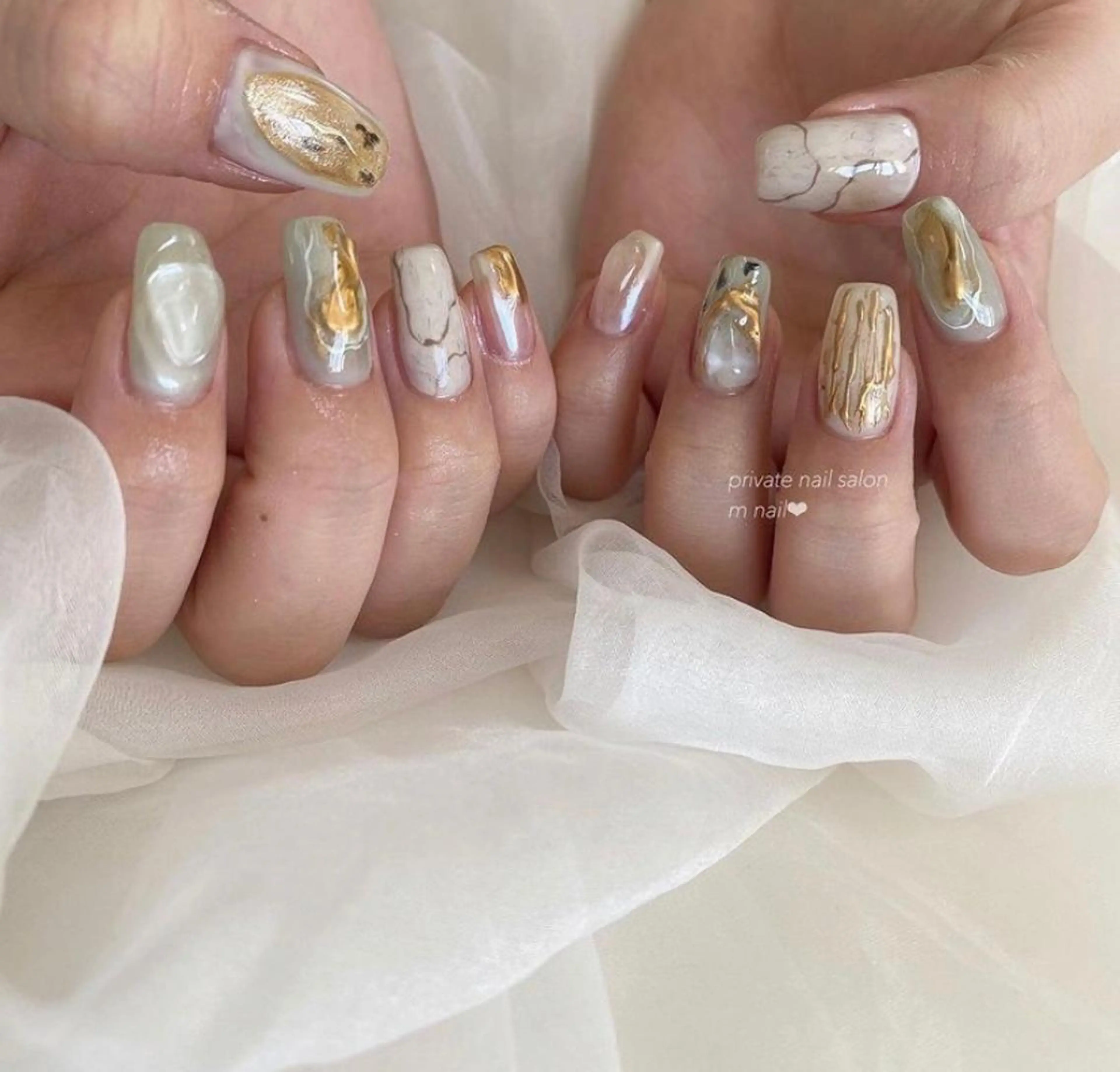 ネイル ハンドネイル 小河原 舞のネイルデザイン