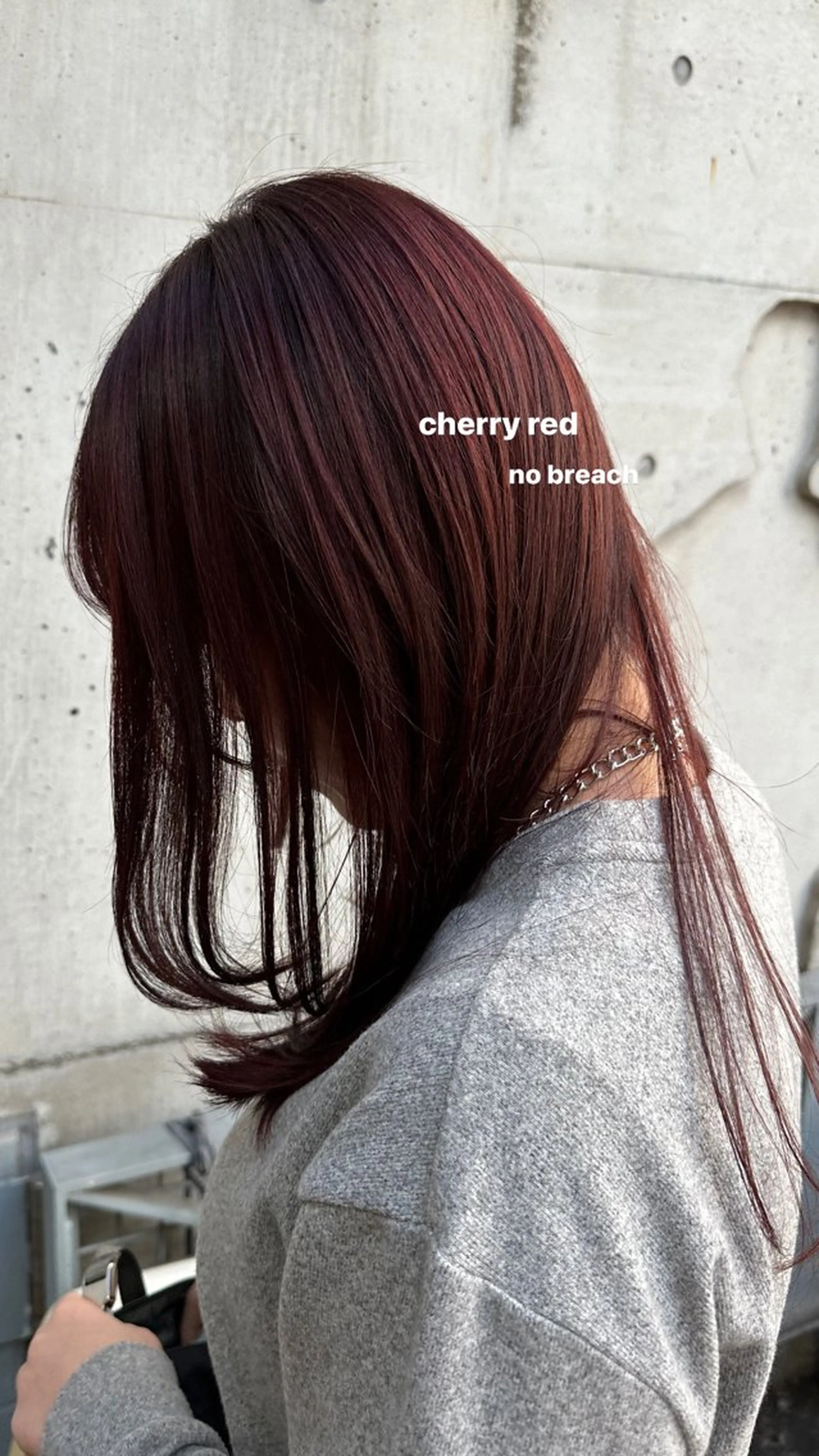 セミロング カラー v-lab studio所属・韓国レイヤーカット/ 艶カラー/ noaのヘアスタイル