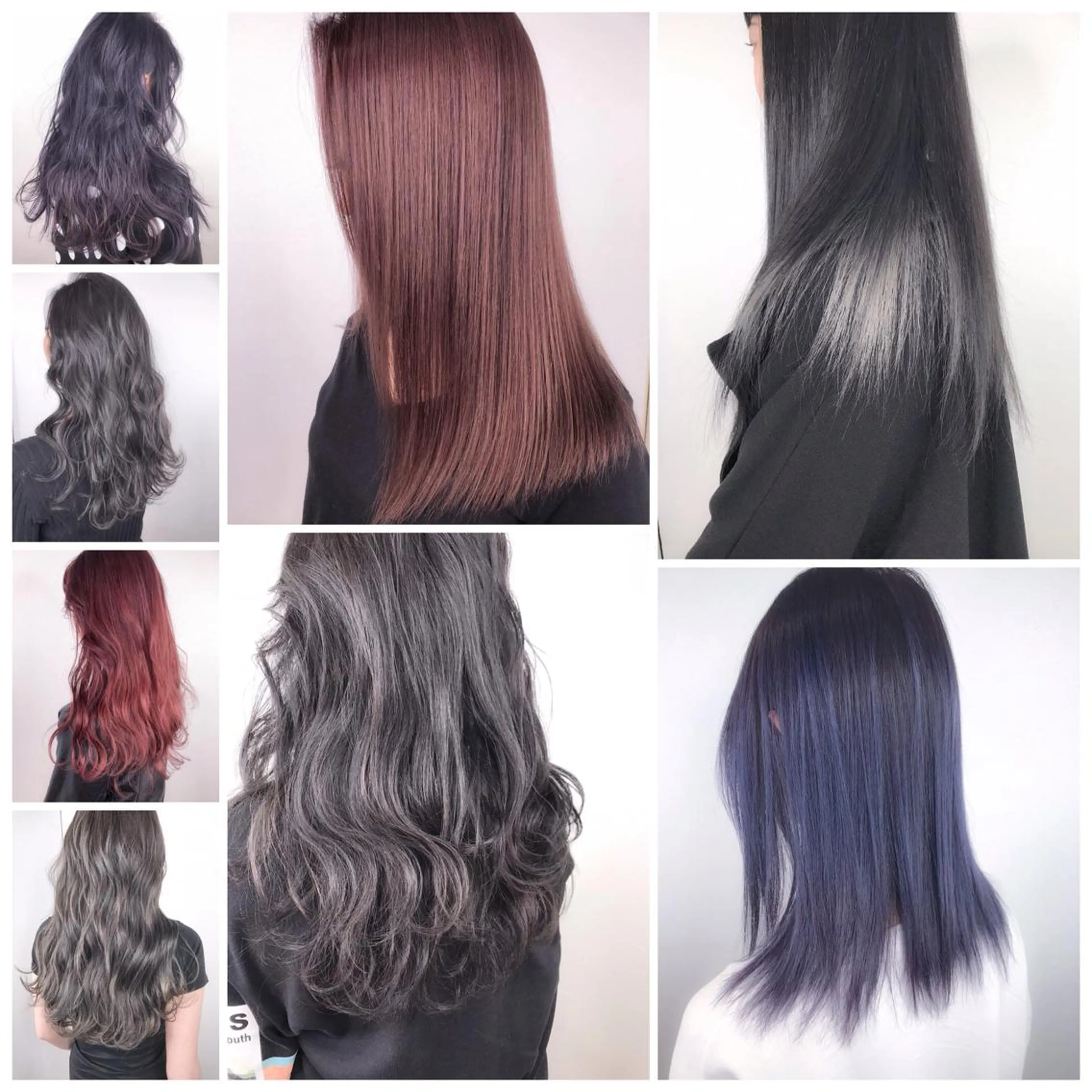 ミディアム カラー BOX mico.のヘアスタイル