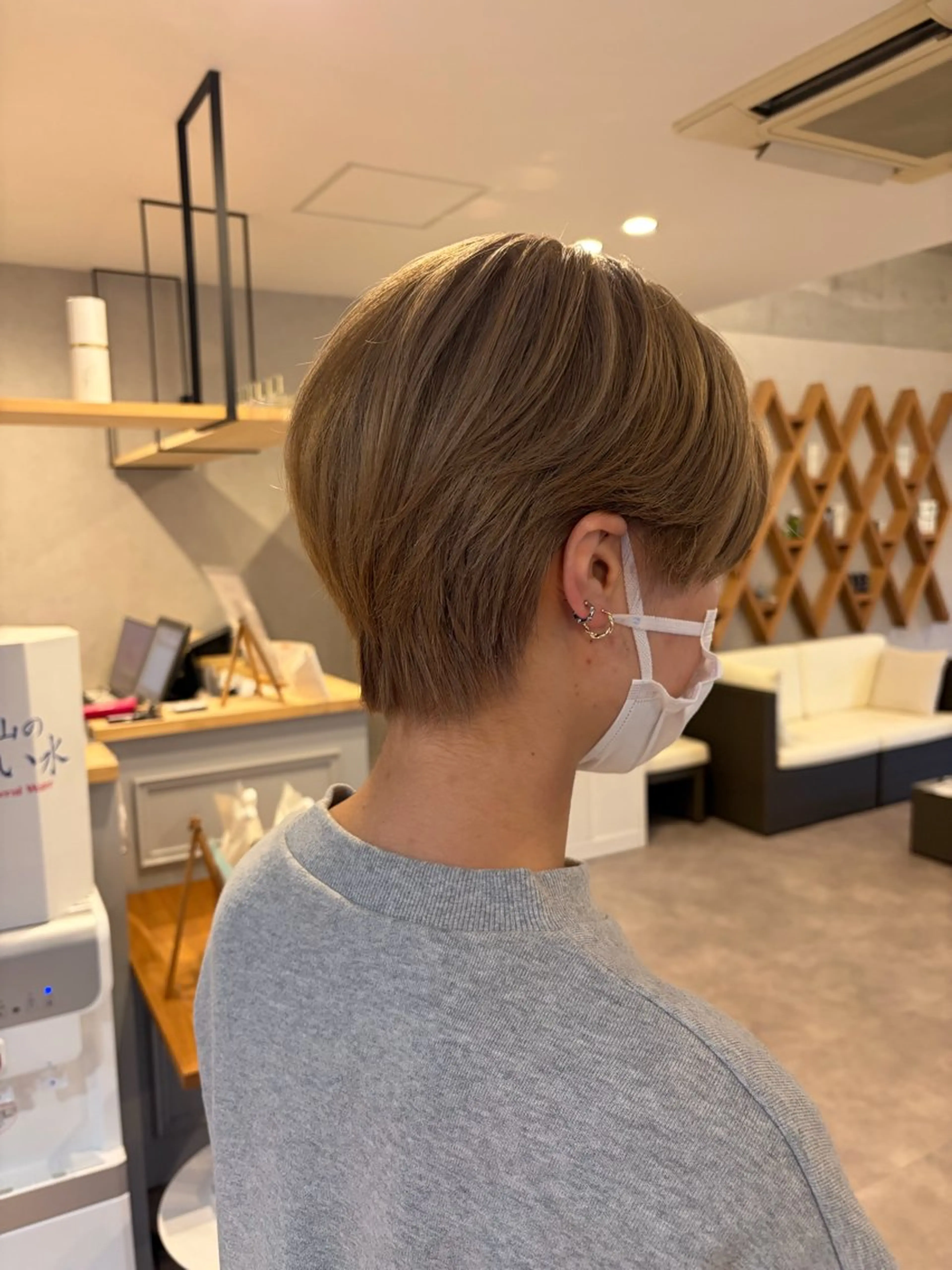 ショート ショートヘア ELLE&SALLY 石野のヘアスタイル