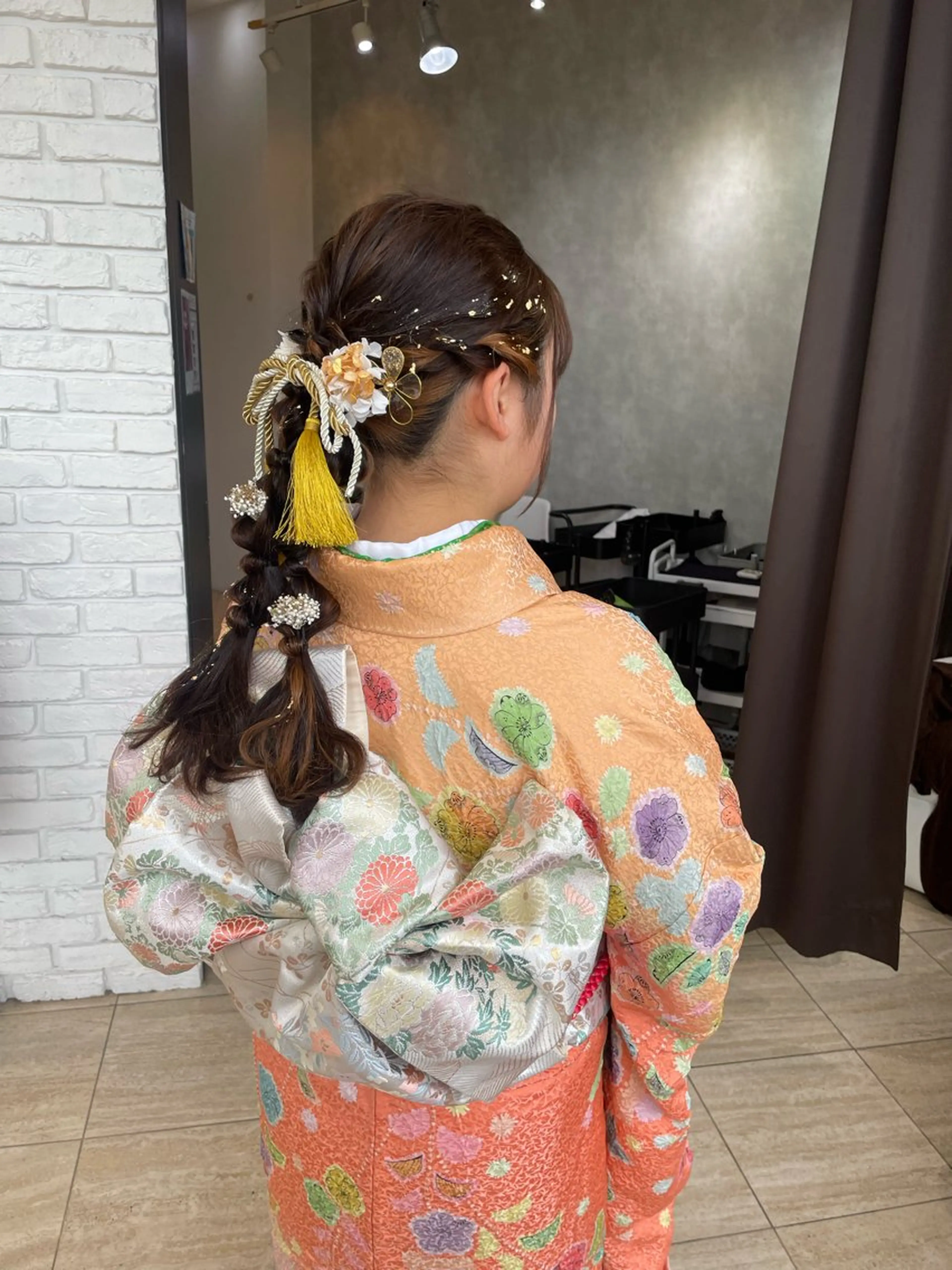 ［期間限定🍀］振袖着付け＋ヘアセットの写真