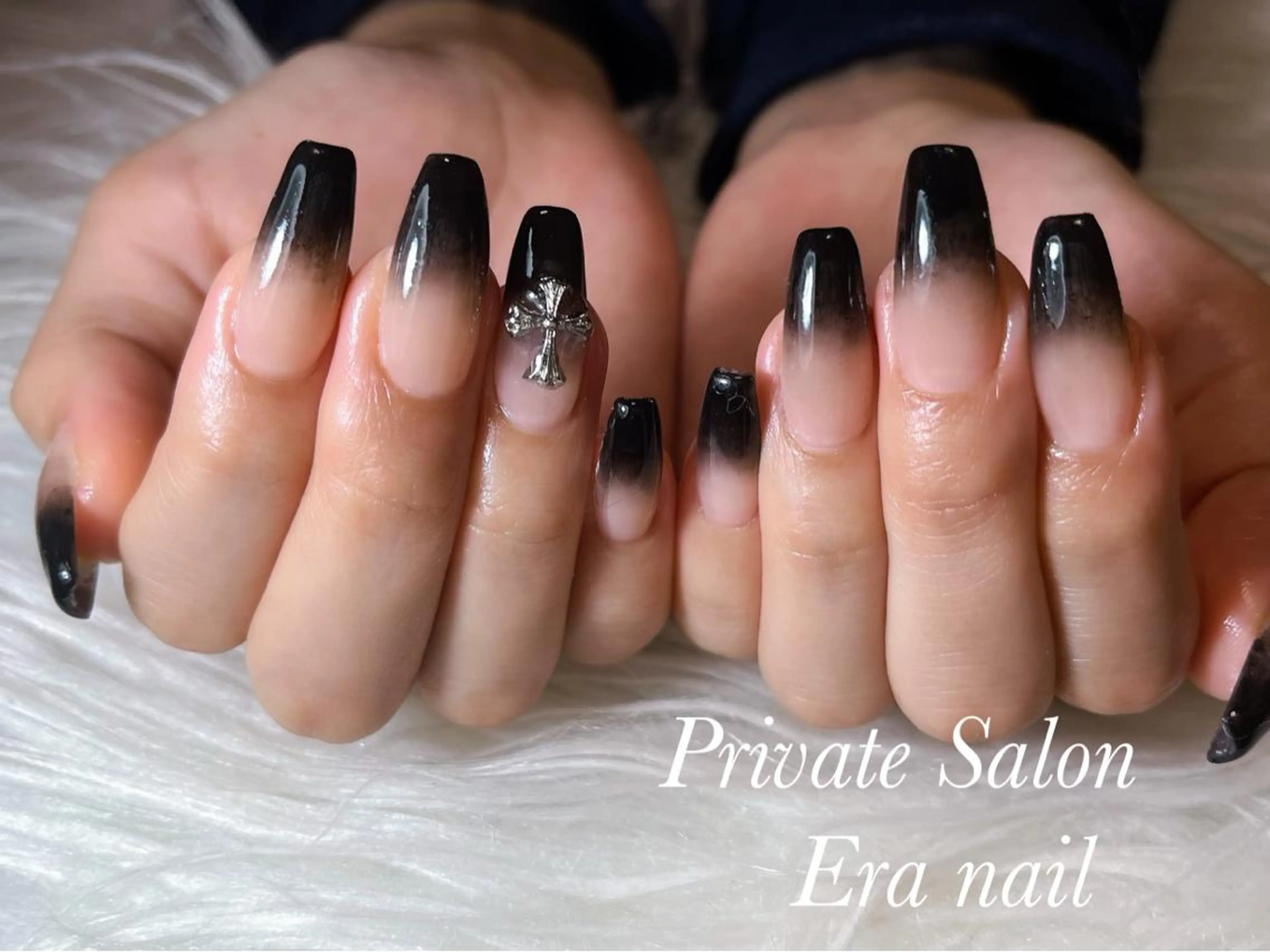 ネイル グラデーション スカルプネイル Era nailのネイルデザイン