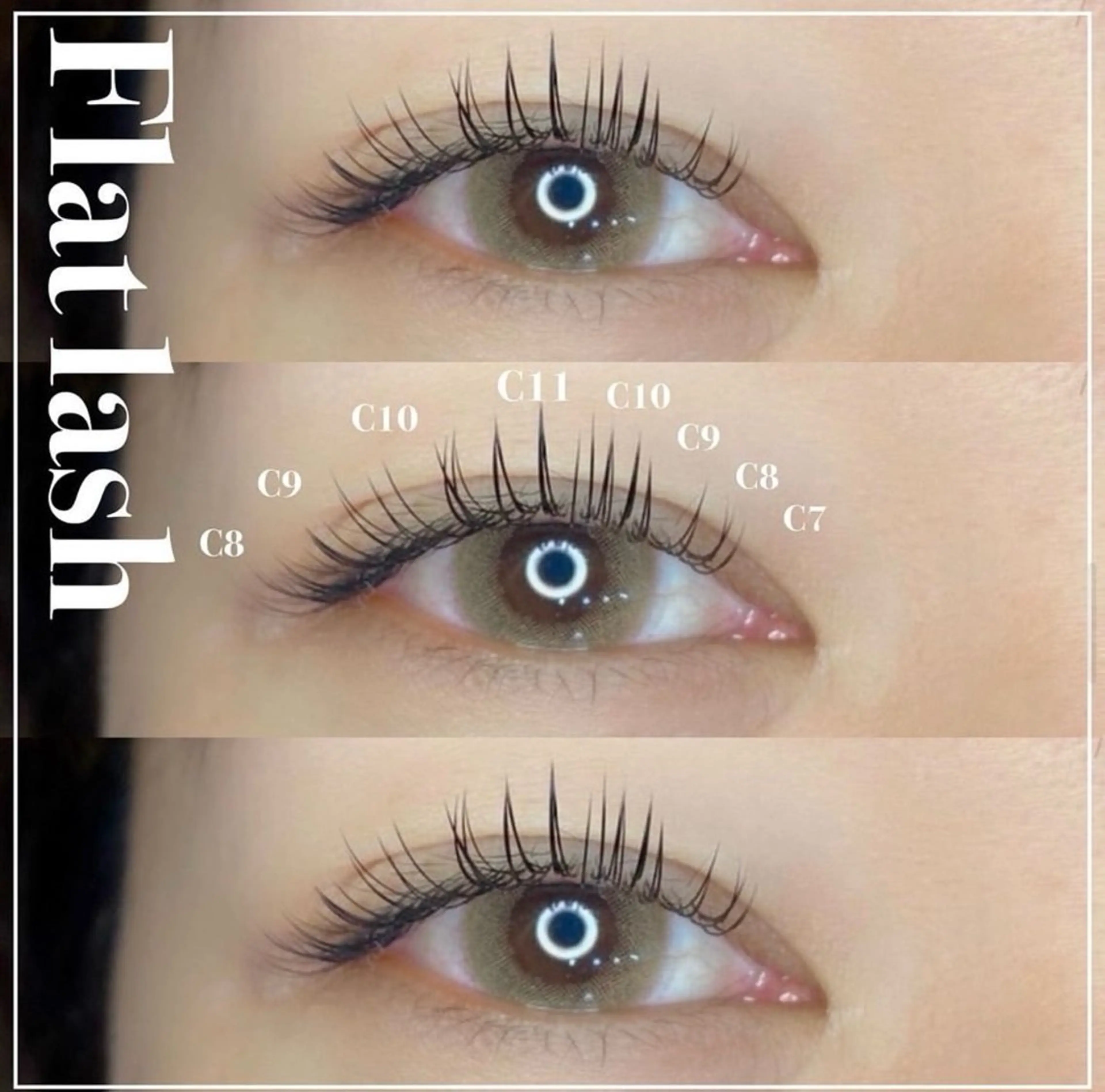 マツエク・マツパ アイラッシュサロン セリナ所属・クズオカ ミクのマツエク・マツパデザイン