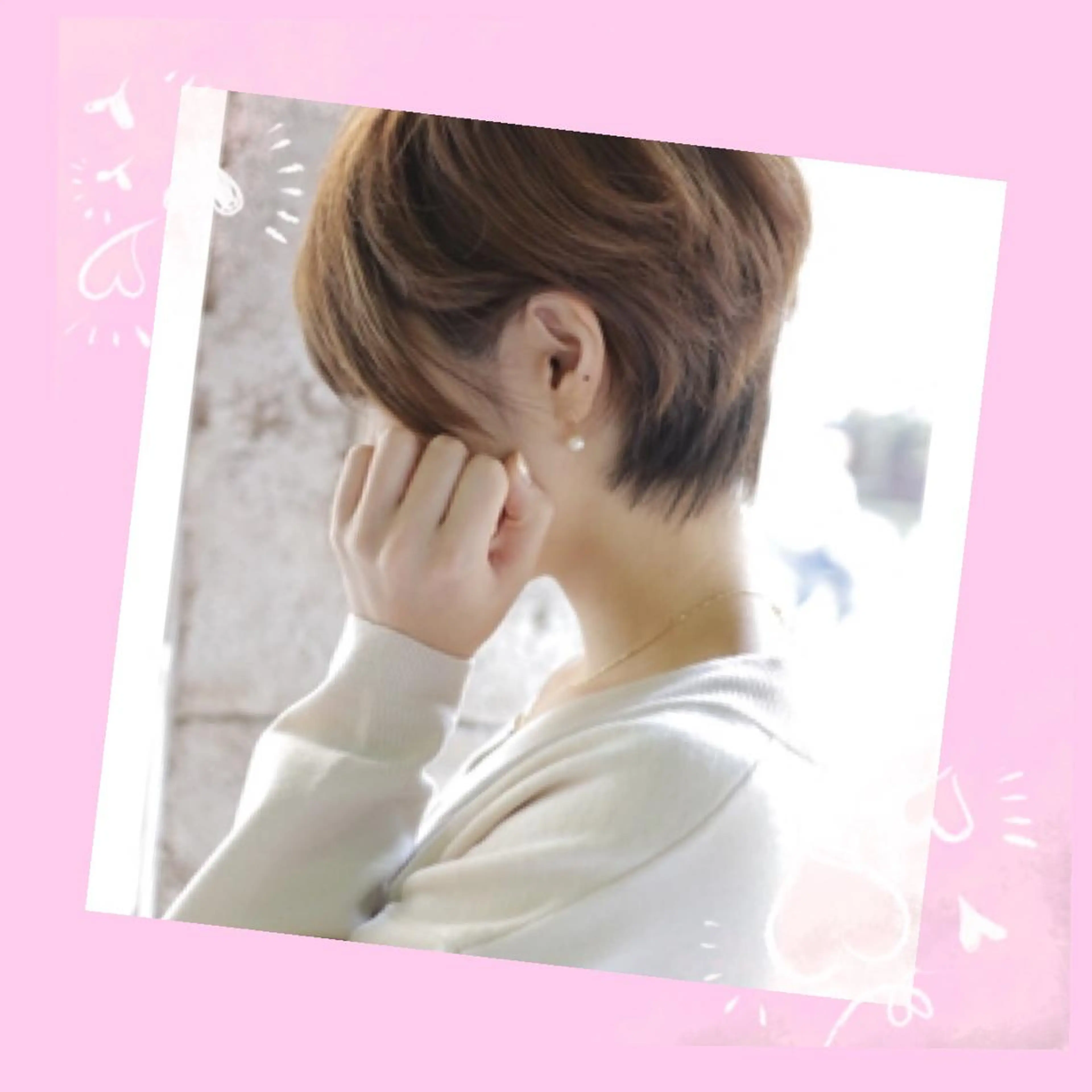 ショート 嶋村 望美のヘアスタイル