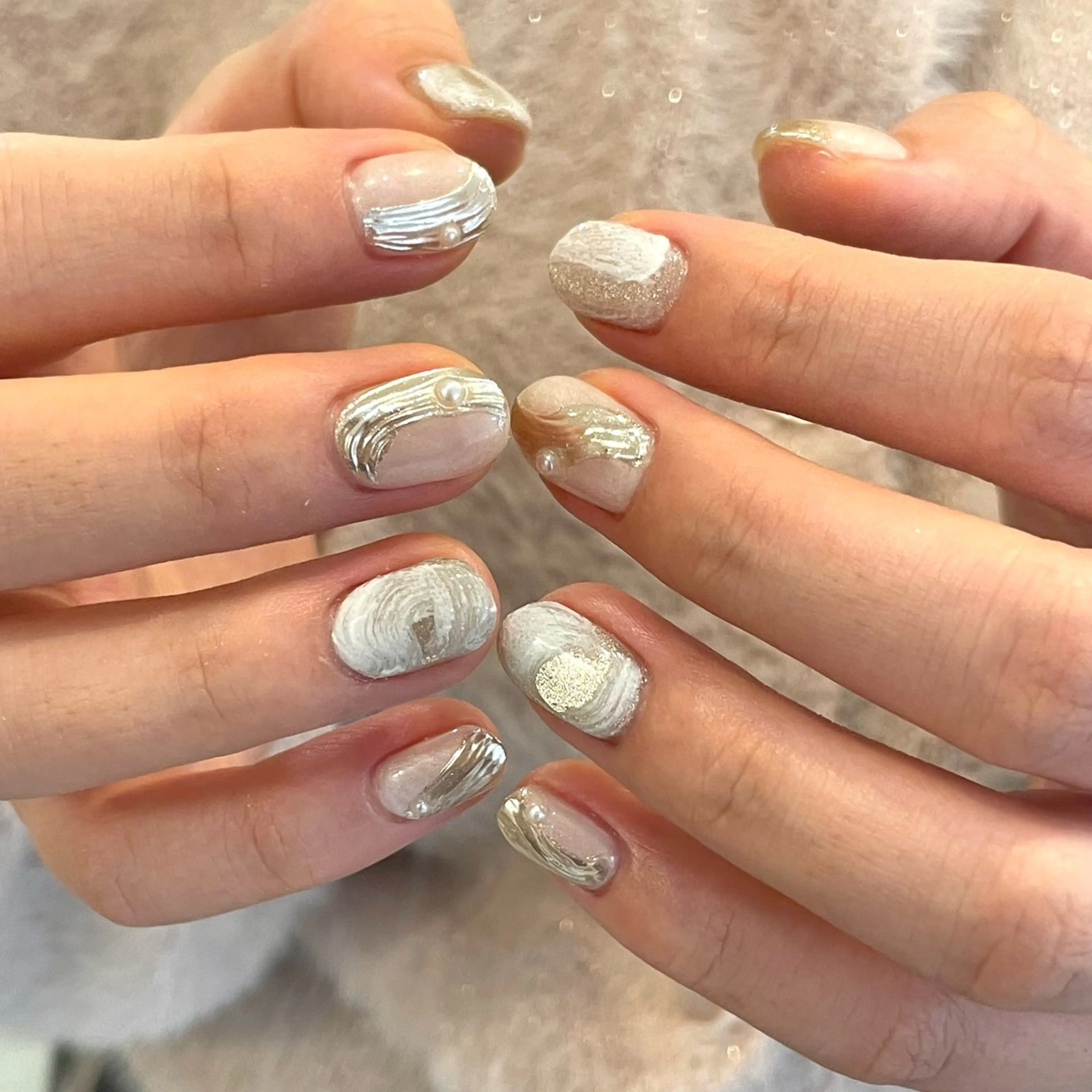 ネイル ハンドネイル AO所属・Sayo .のネイルデザイン