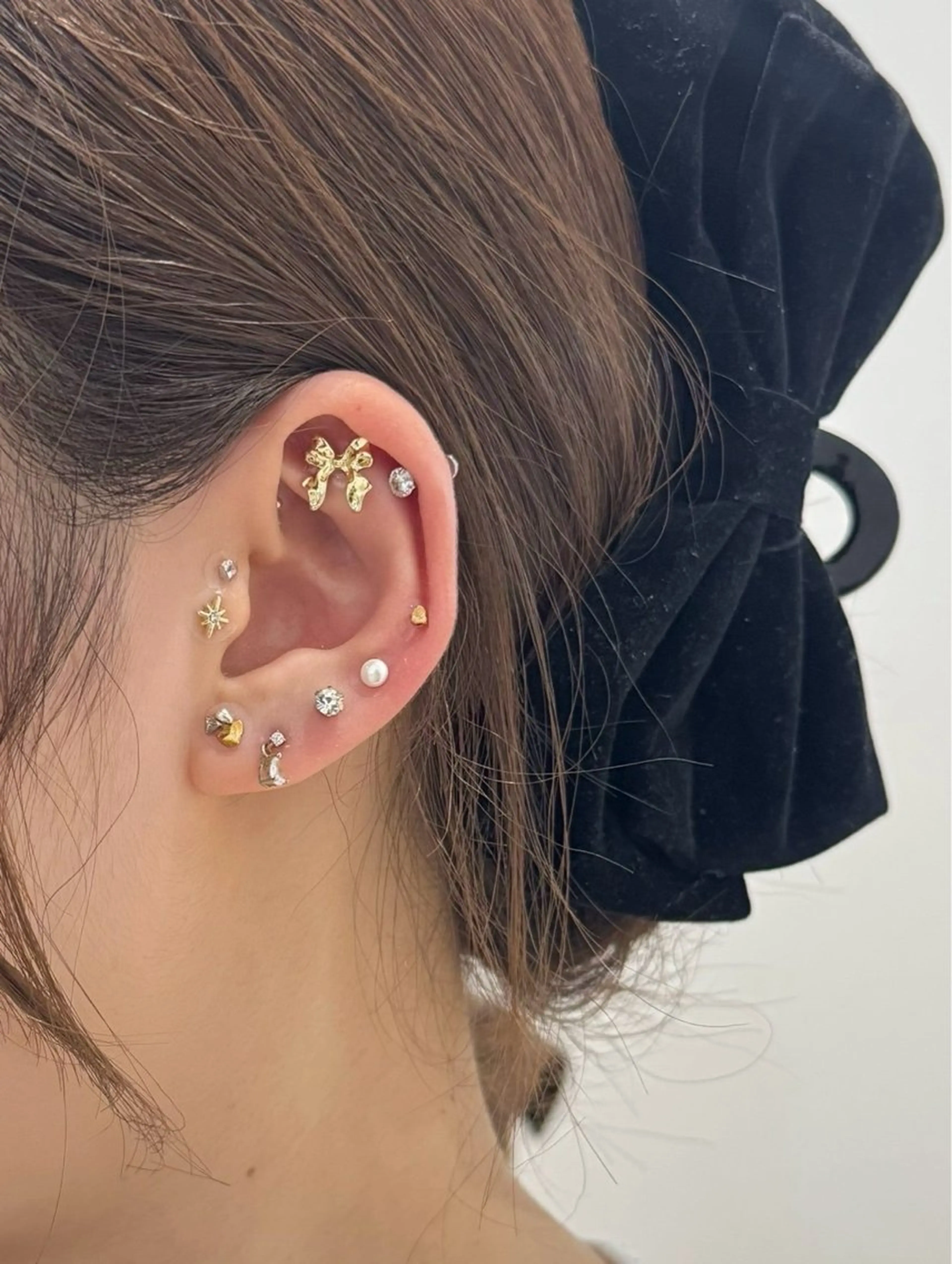 【🌹✨️プレミアムワンカラー🌹✨️】＋【👂耳つぼジュエリー 💎】シンプルコース(両耳で10個まで)♡の写真