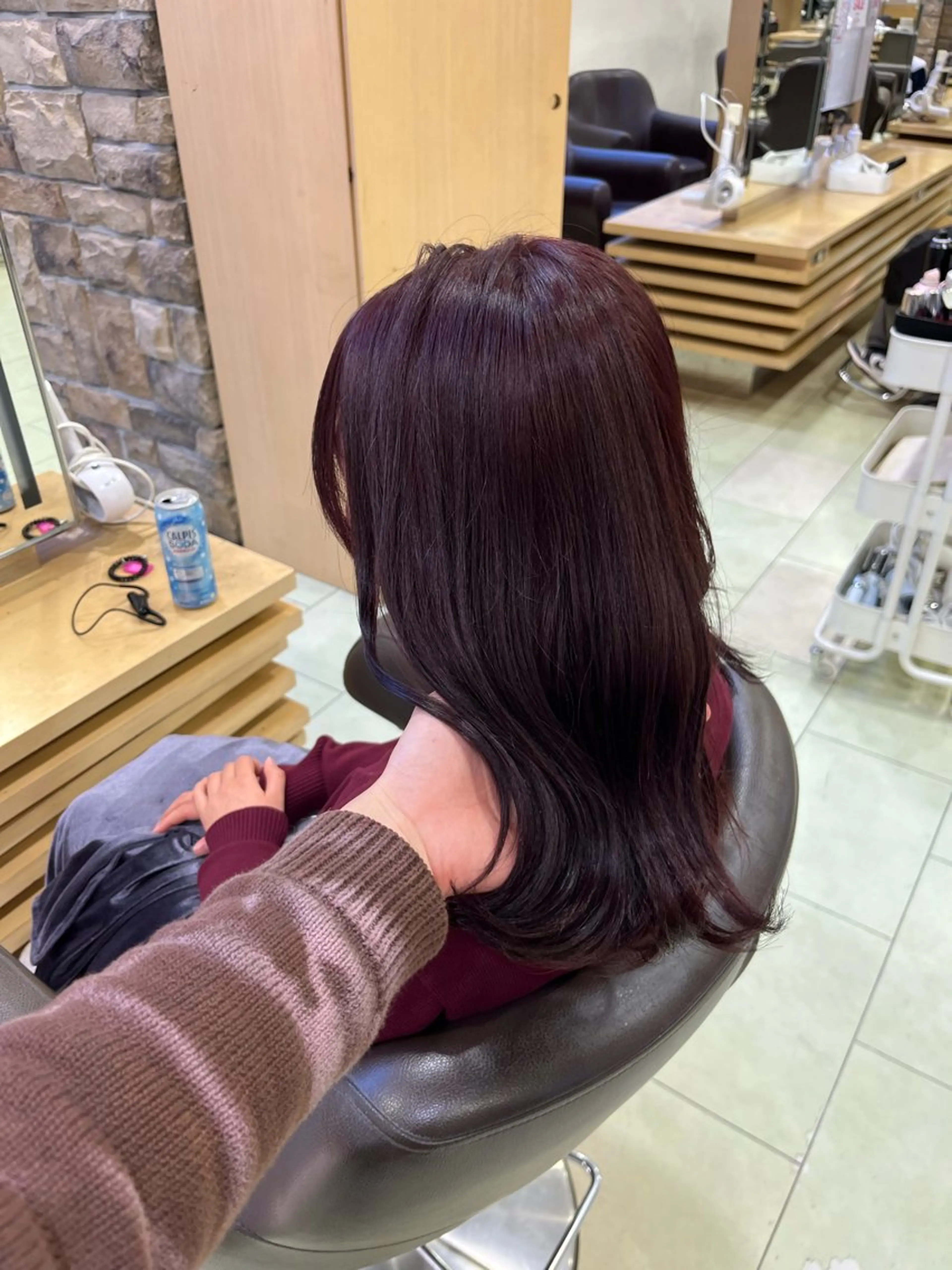 セミロング カラー ヘアカラー ヘアセット･ネイル 🎀あんりん🎀のヘアスタイル