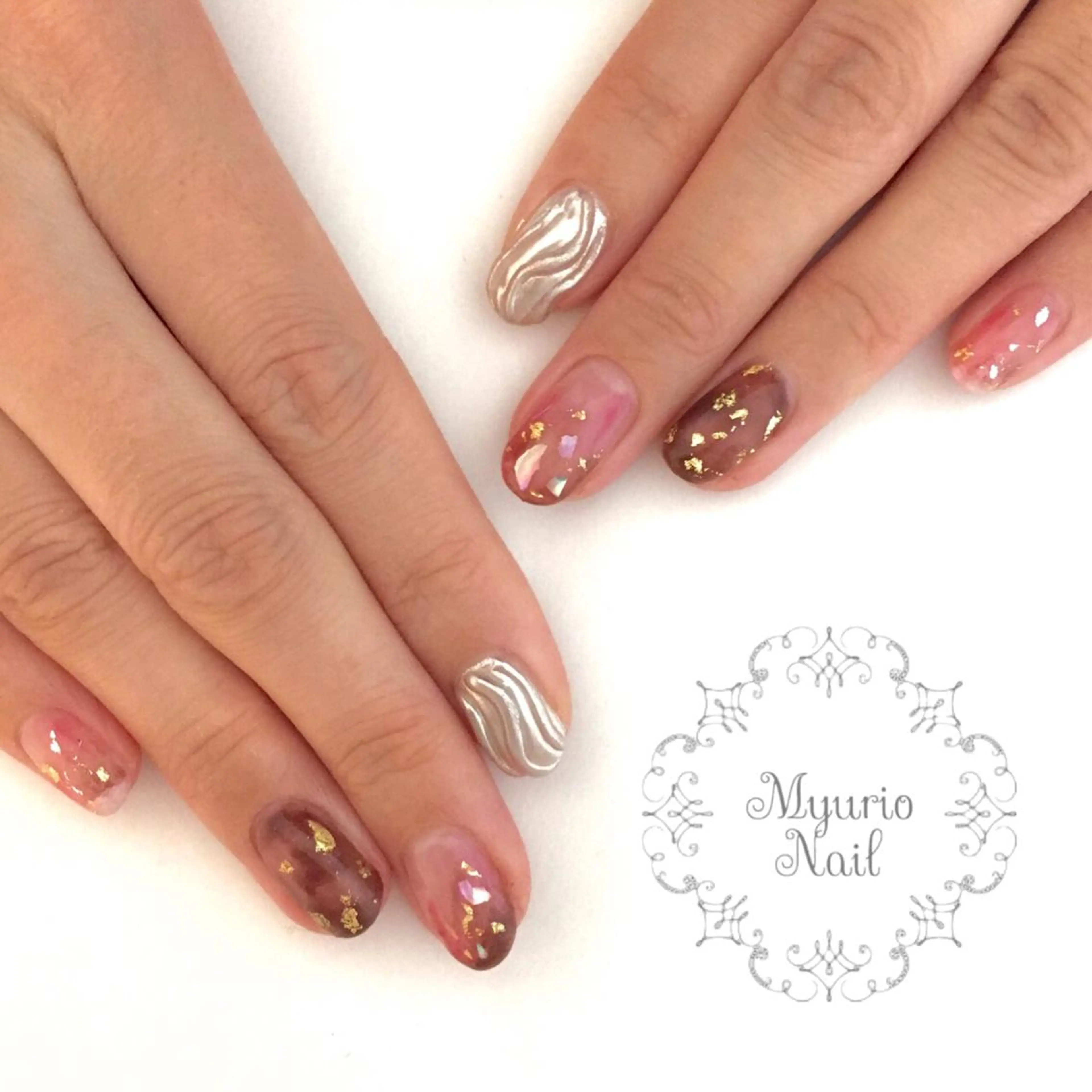 ネイル Sympa 𝓜iwako🐰ᩚのネイルデザイン