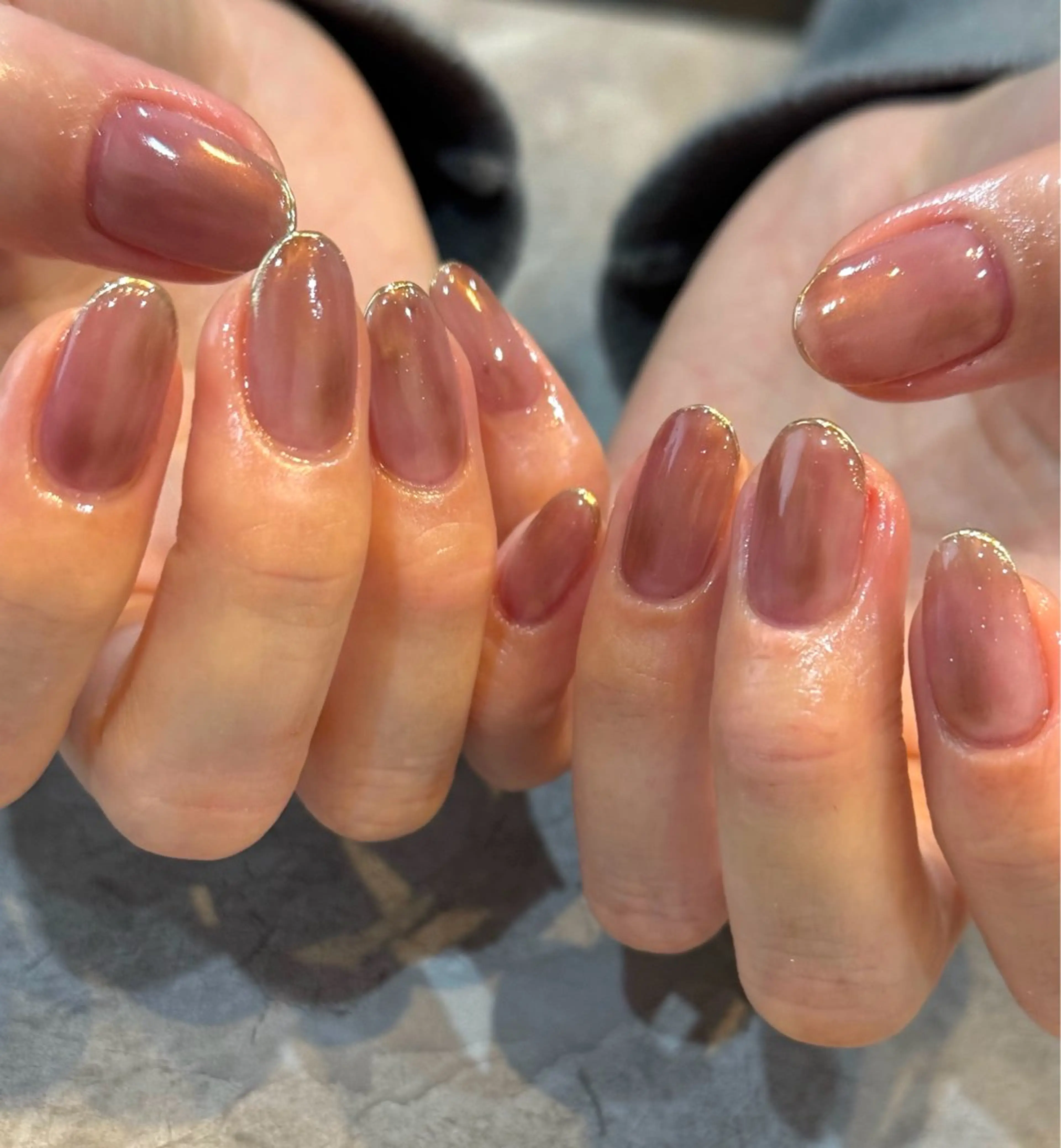 ネイル ミラーネイル ハンドネイル Blé nailのネイルデザイン