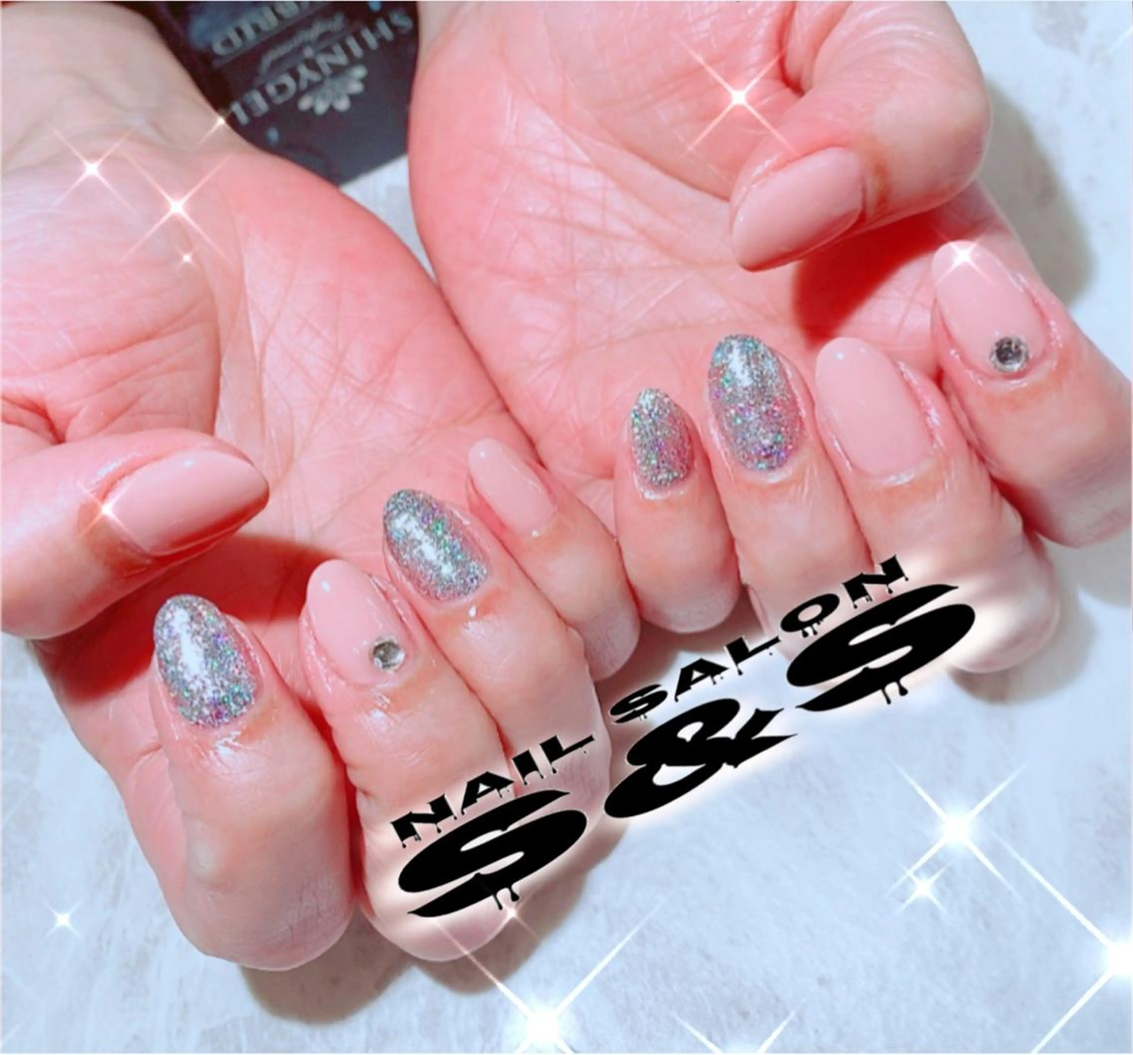 ネイル 長さ出し メンズネイル 持ち込み スカルプネイル S&S 村田小百合のネイルデザイン