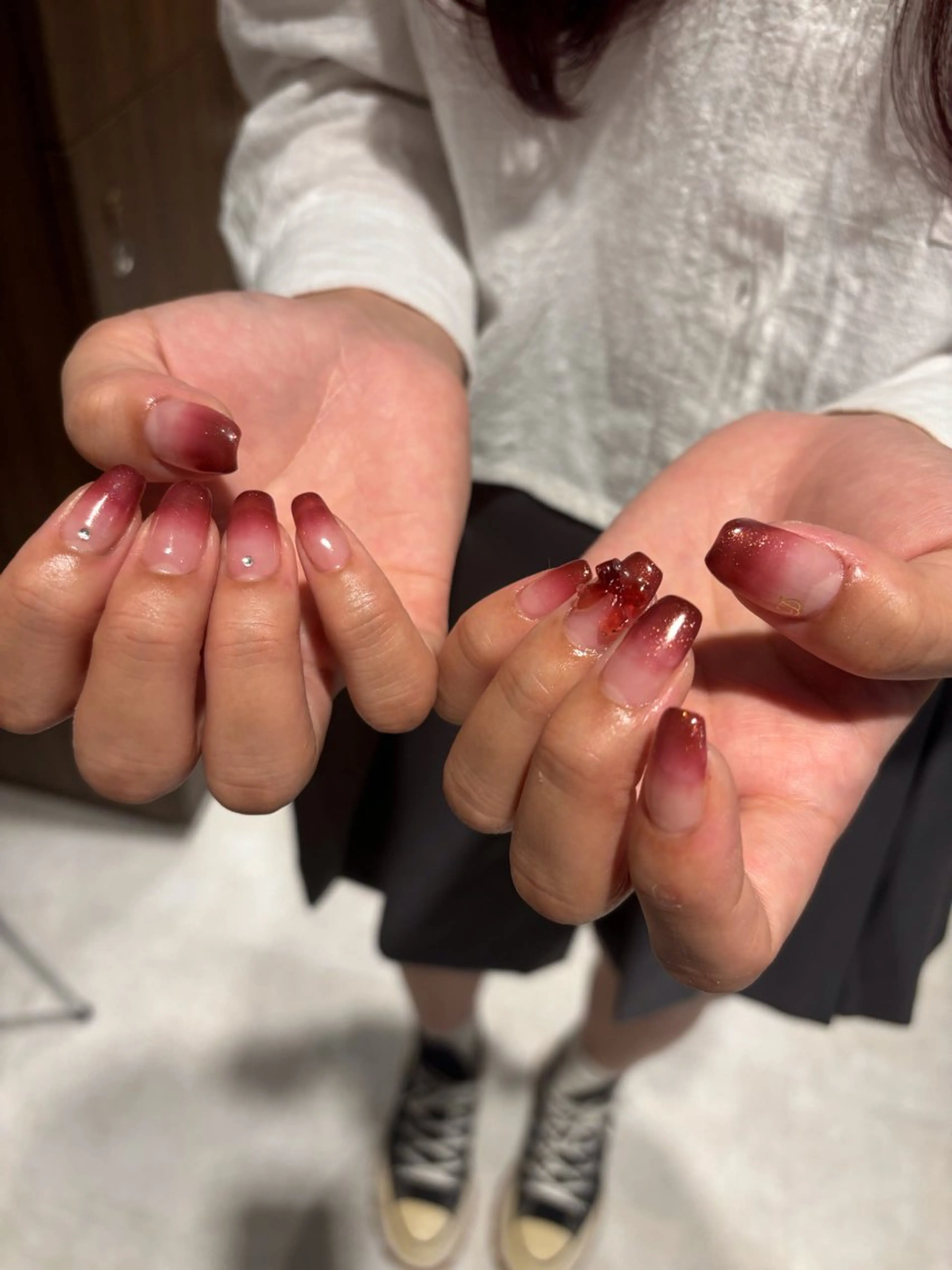 『ハンド』カラーグラデーションの写真