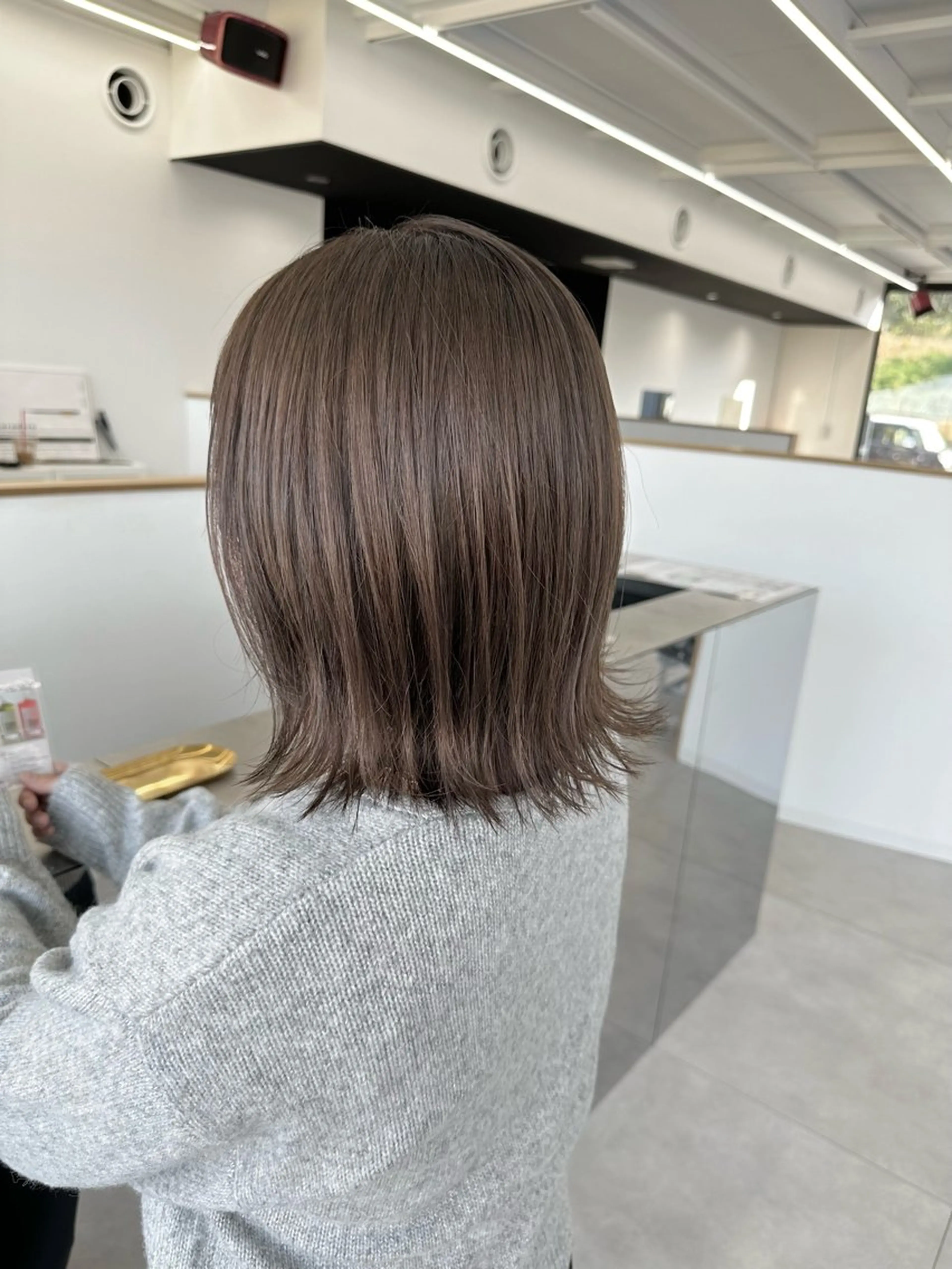 【2回目minimo限定】カット+白髪ぼかしカラー+Aujua4ステップトリートメントの写真