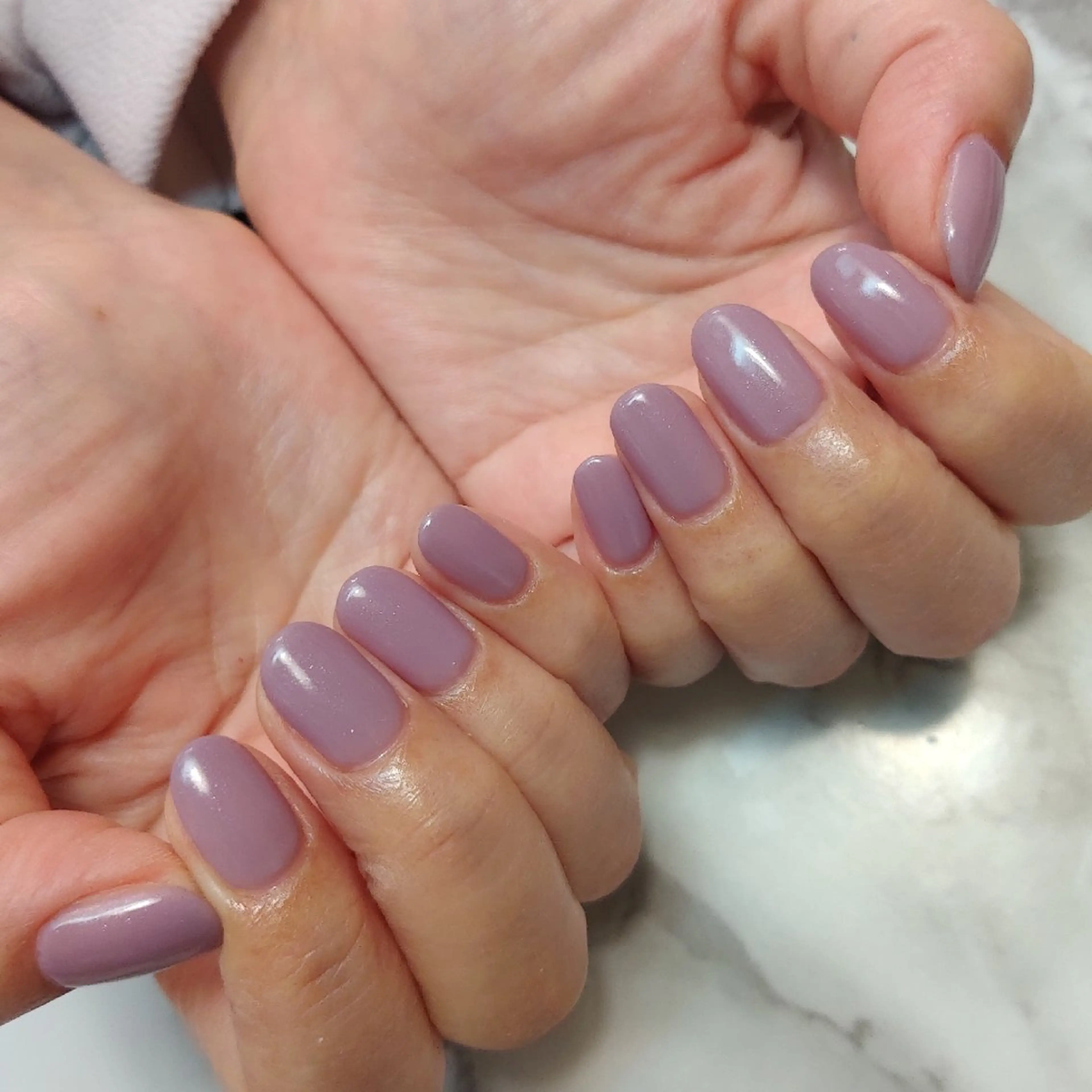 ネイル ワンカラーネイル ジェヌインネイル 河内のネイルデザイン