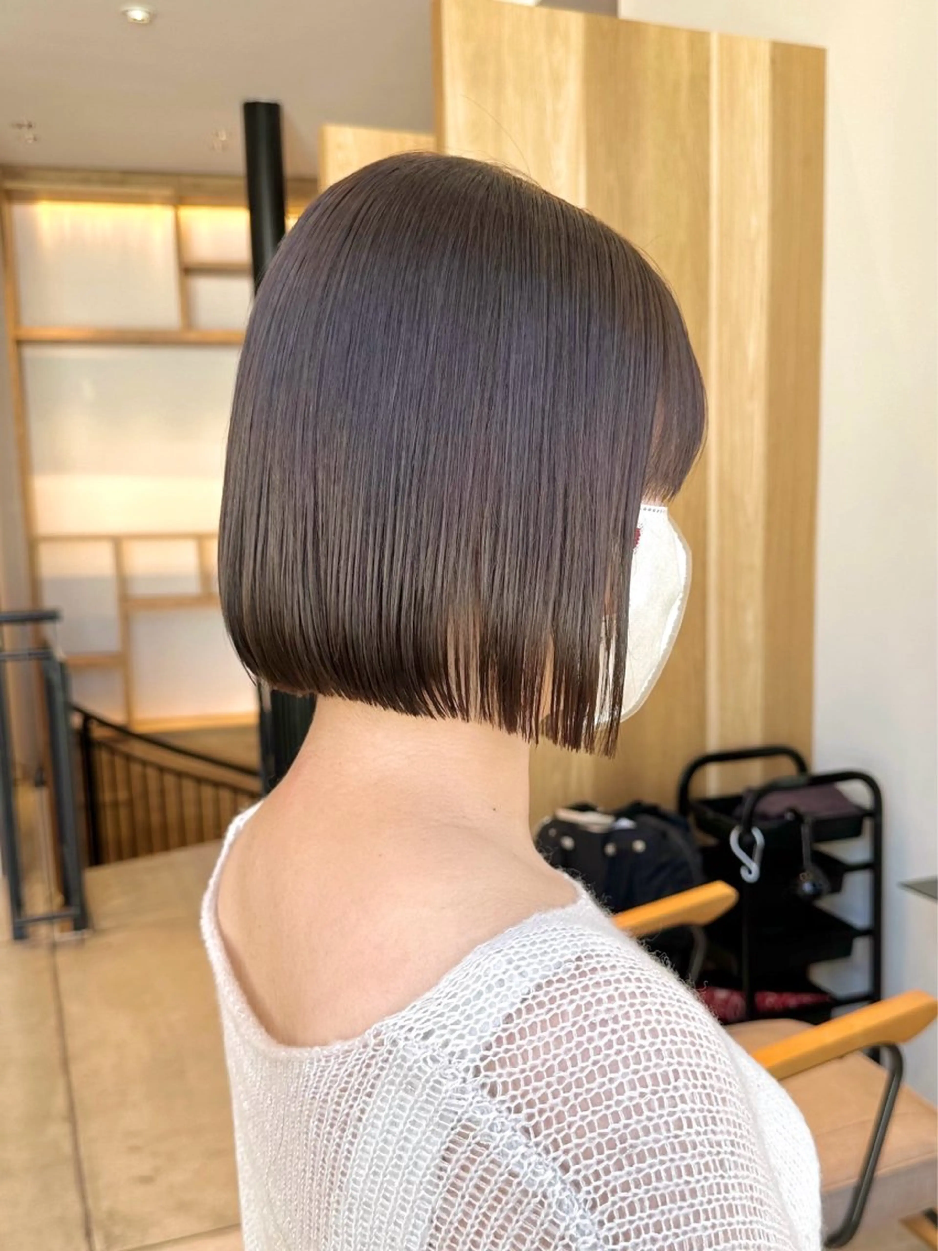 ショート sea by luvismけやき通り2号店所属・ボブ/ショート/ 縮毛矯正/岸本恭明のヘアスタイル